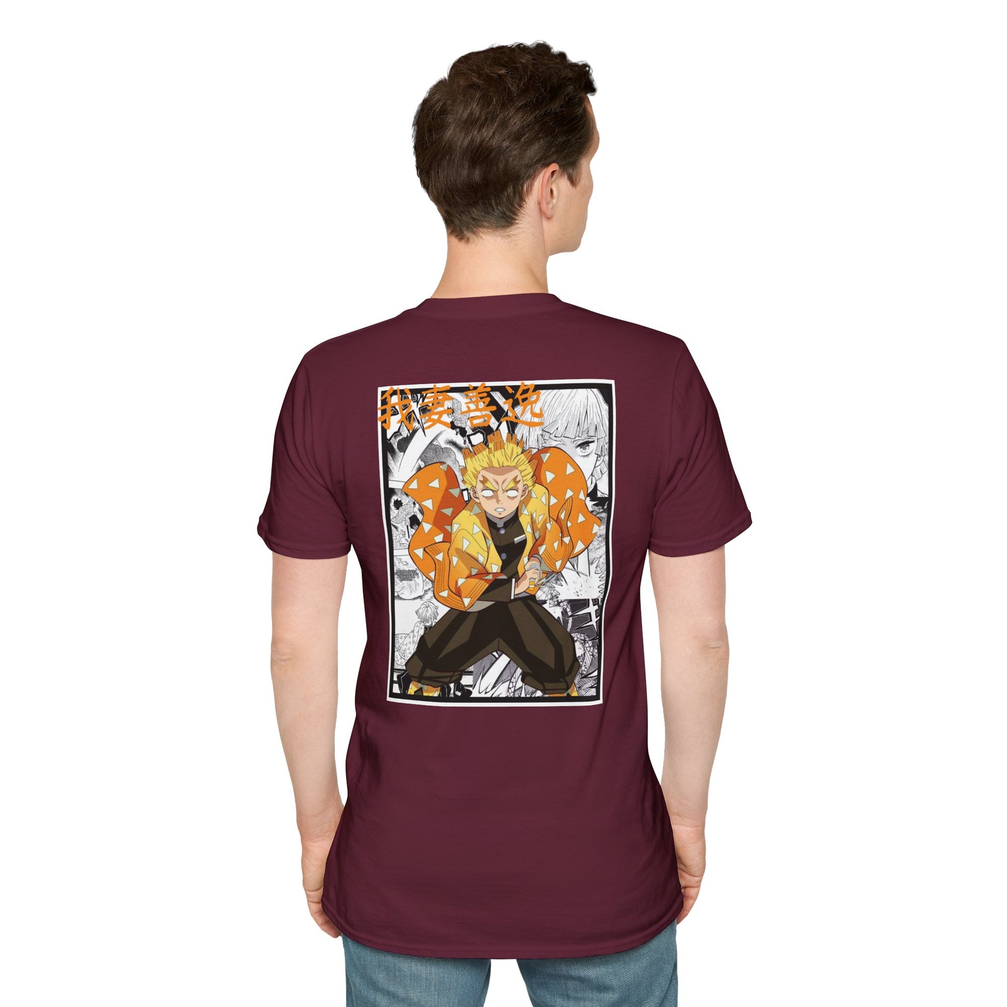 Camiseta informal Zenitsu Agatsuma (DEMON SLAYER)