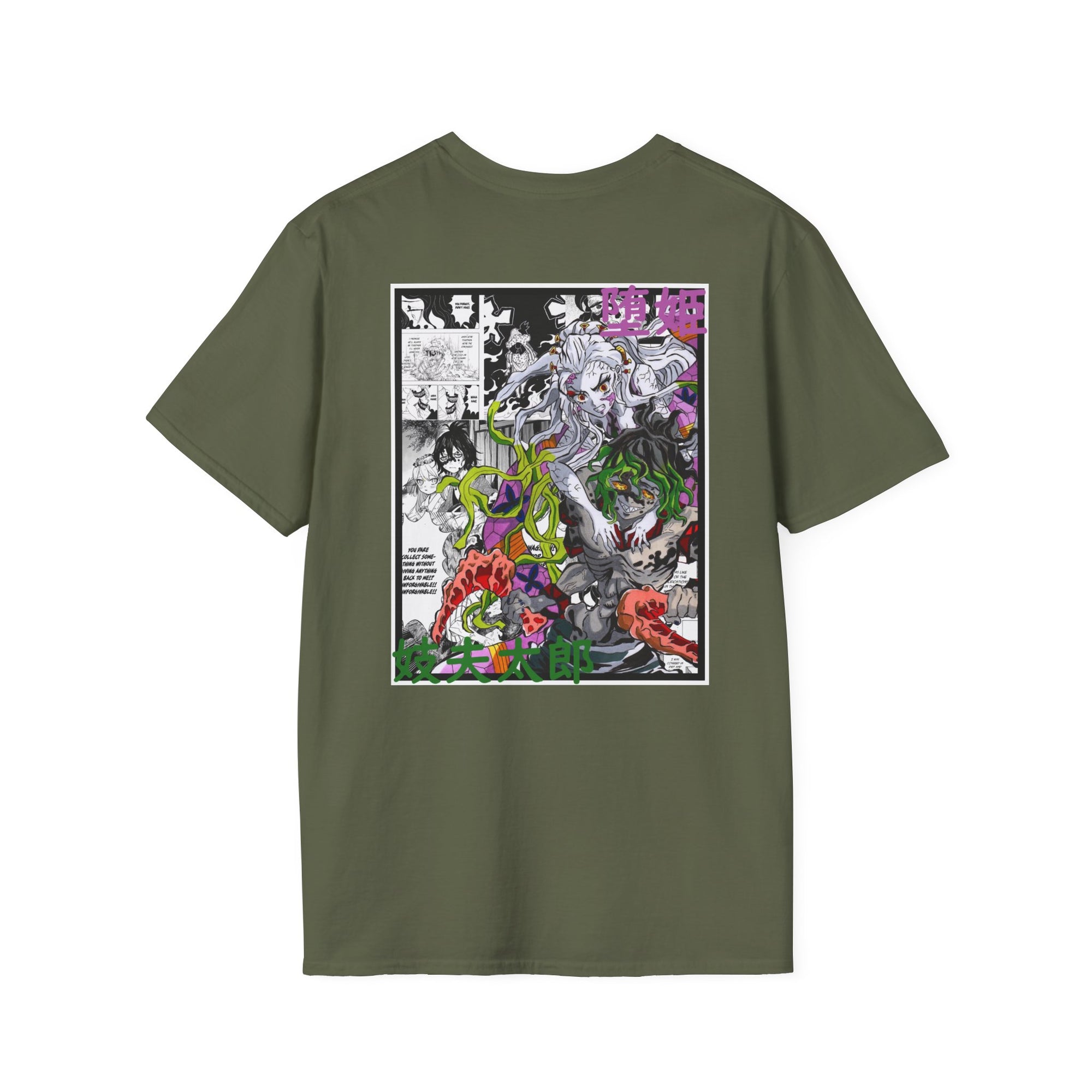 Camiseta informal Gyutaro y Daki (DEMON SLAYER)
