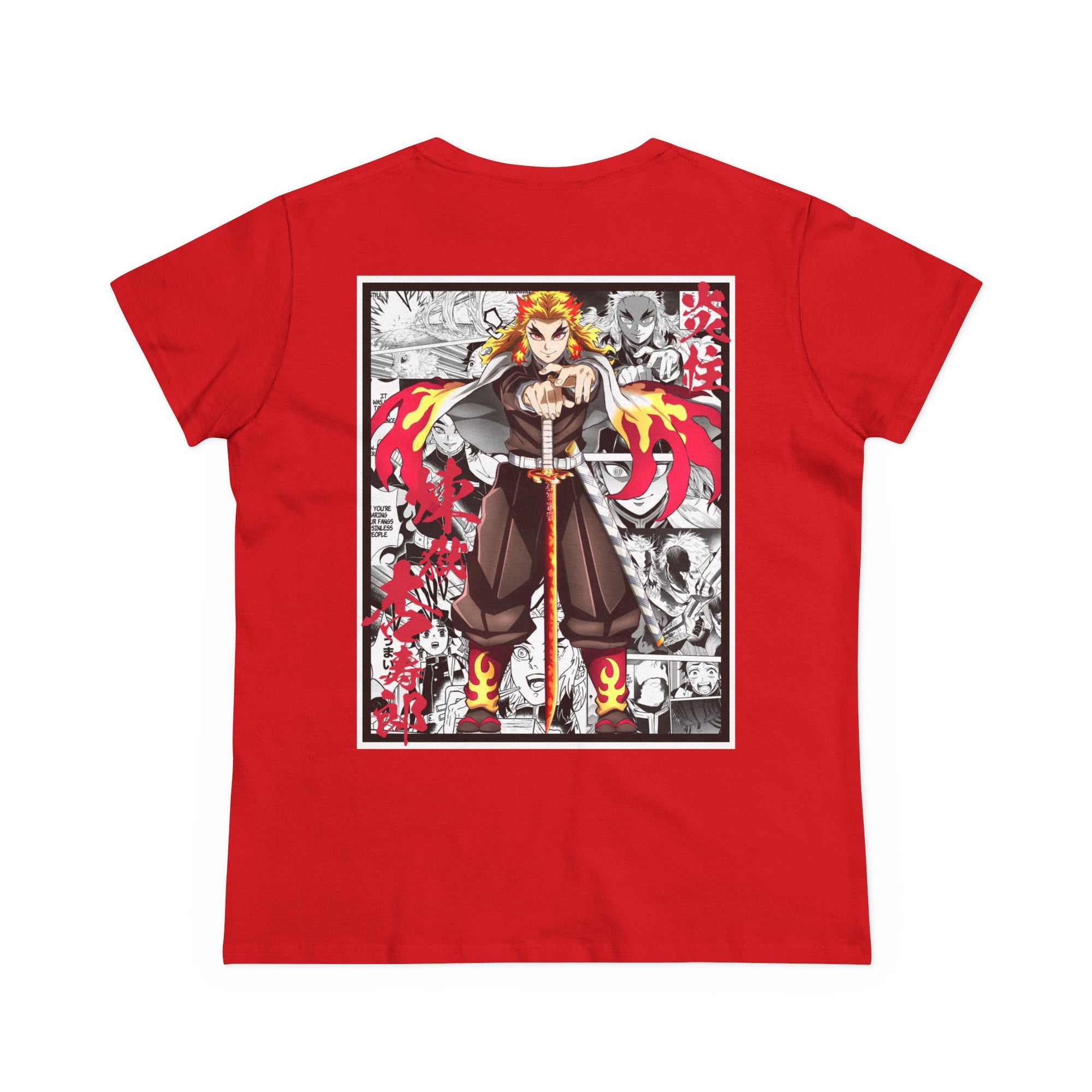 Camiseta de mujer Kyojuro Rengoku (DEMON SLAYER)