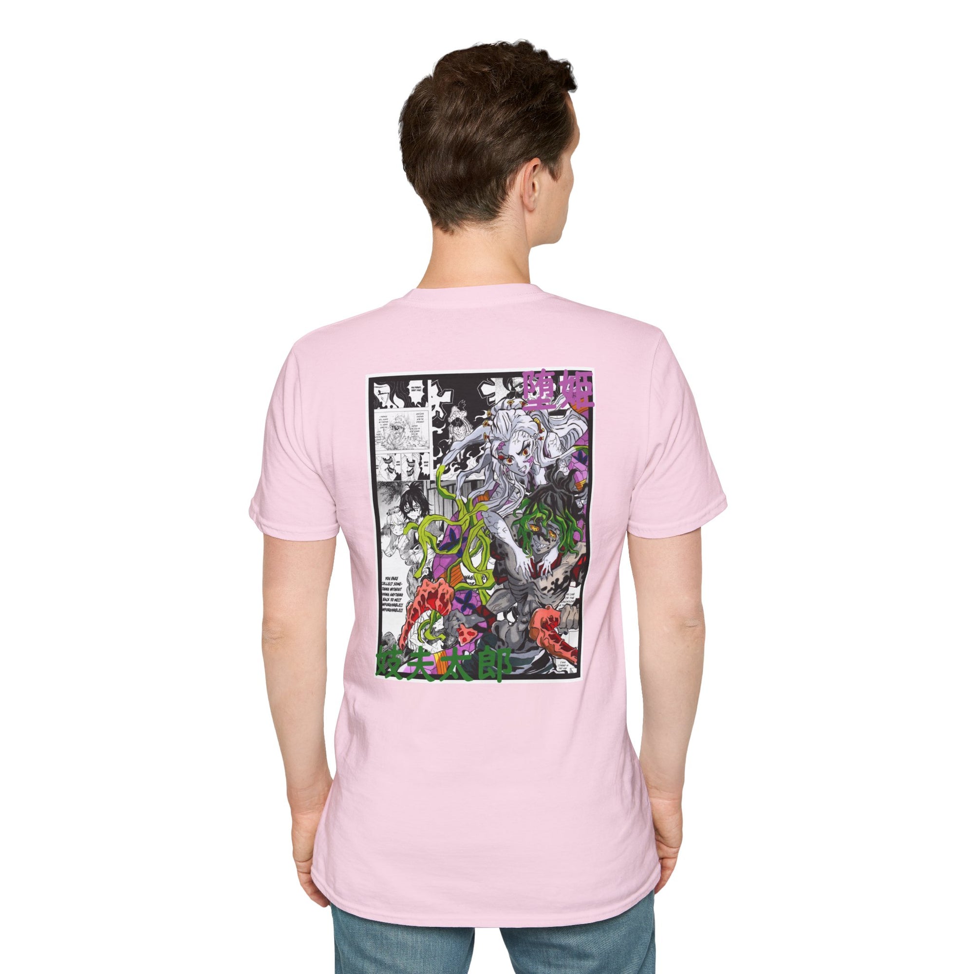 Camiseta informal Gyutaro y Daki (DEMON SLAYER)