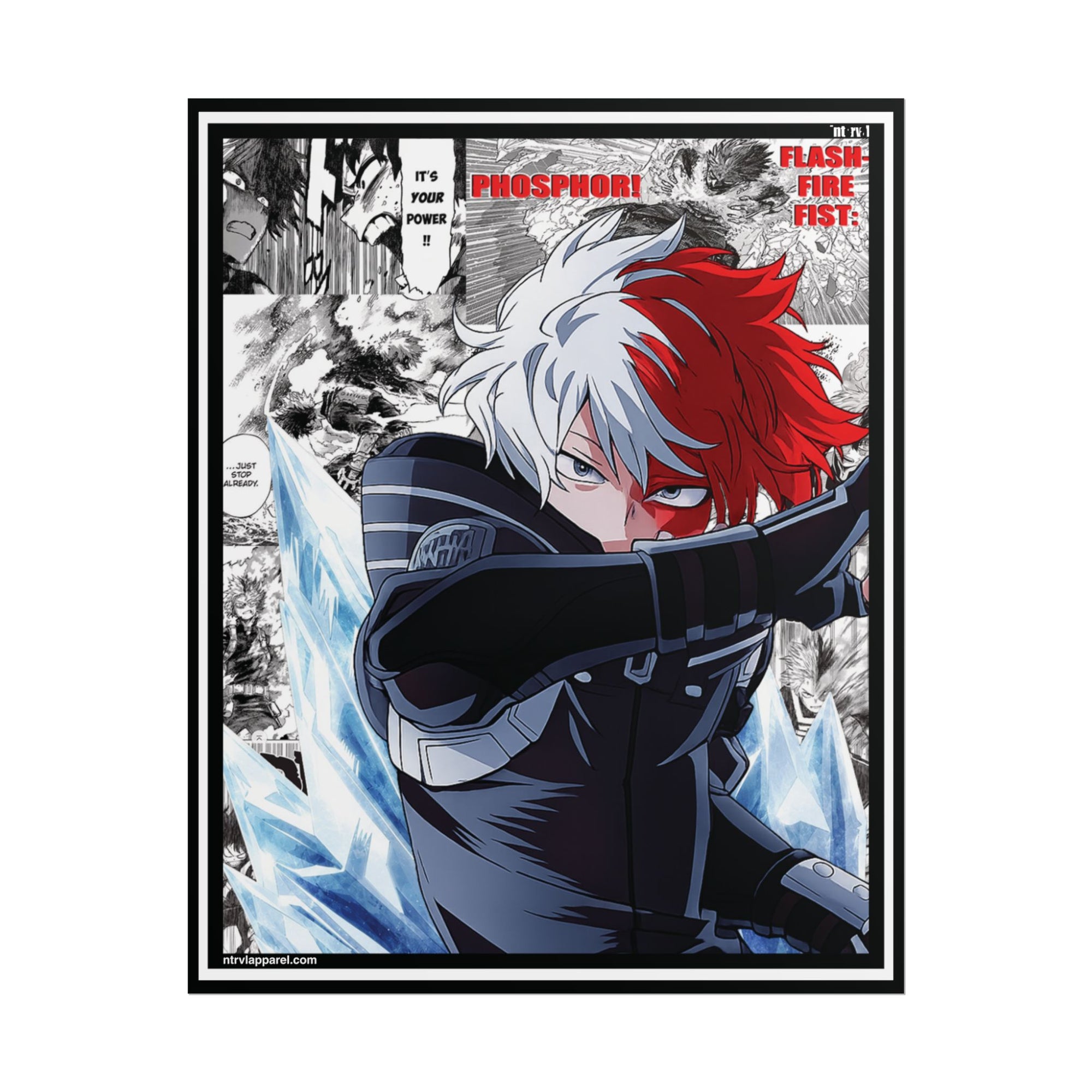 Shoto Todoroki (My Hero Academia) Poster