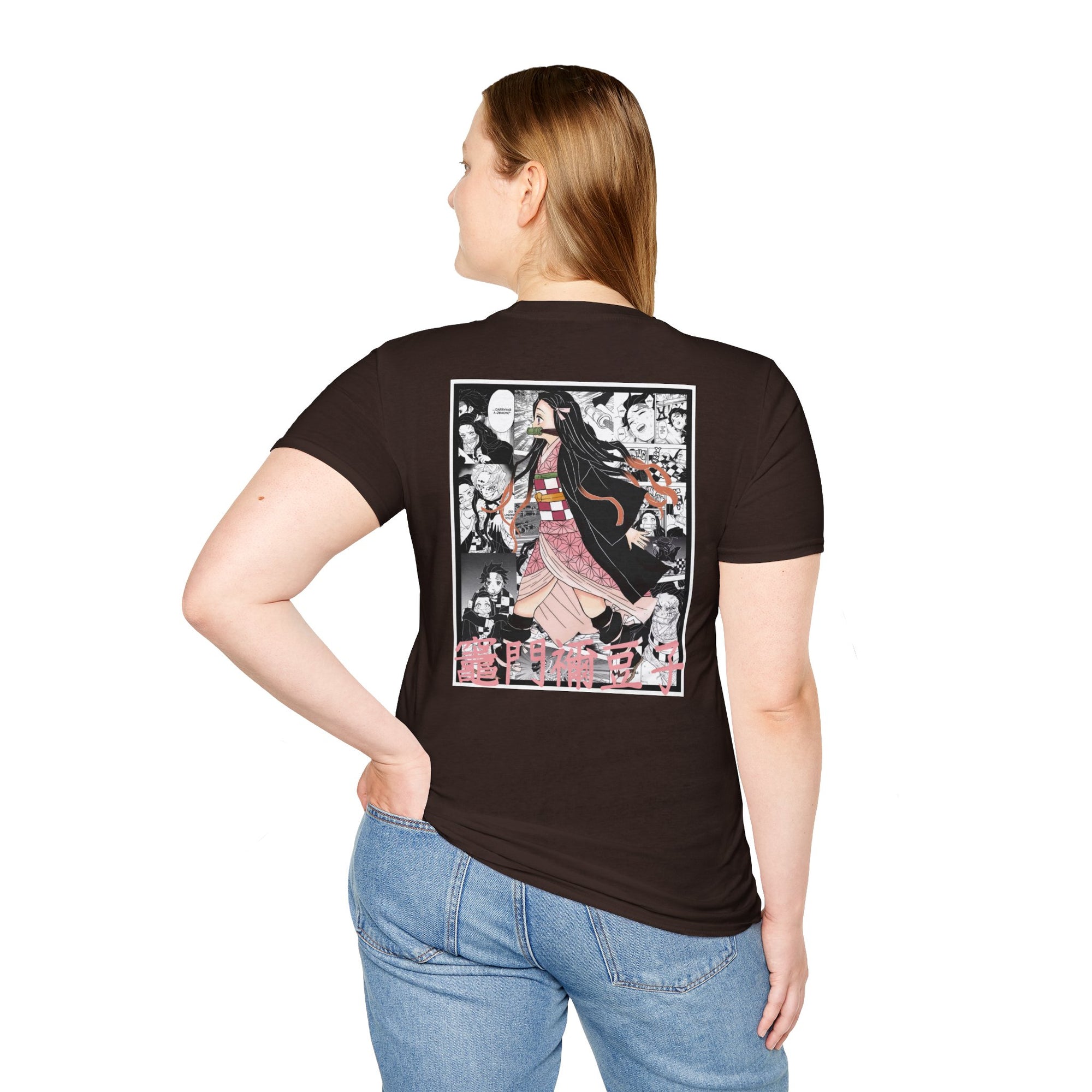 Camiseta informal Nezuko Kamado (DEMON SLAYER)