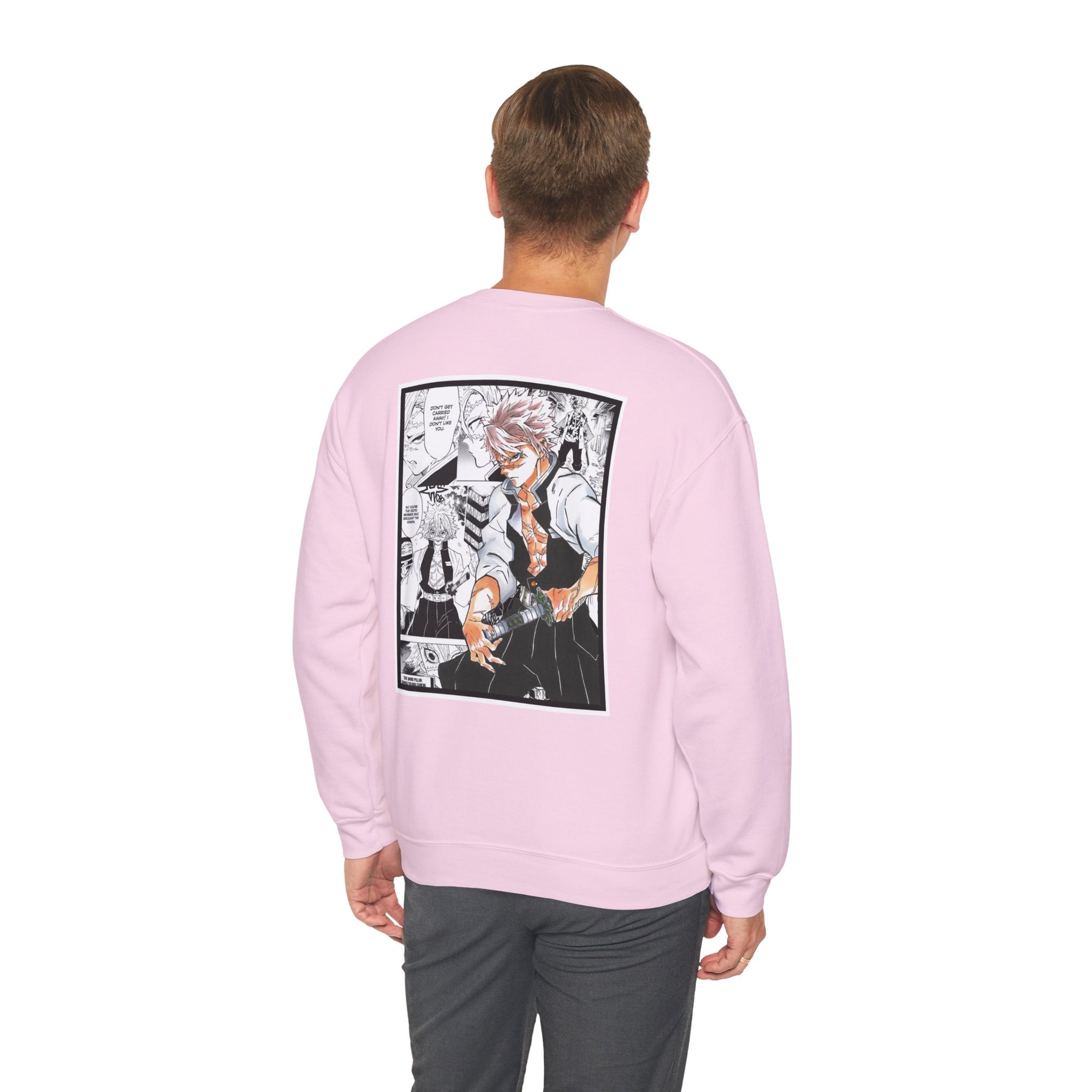 Sudadera con cuello redondo Sanemi Shinazugawa (DEMON SLAYER)