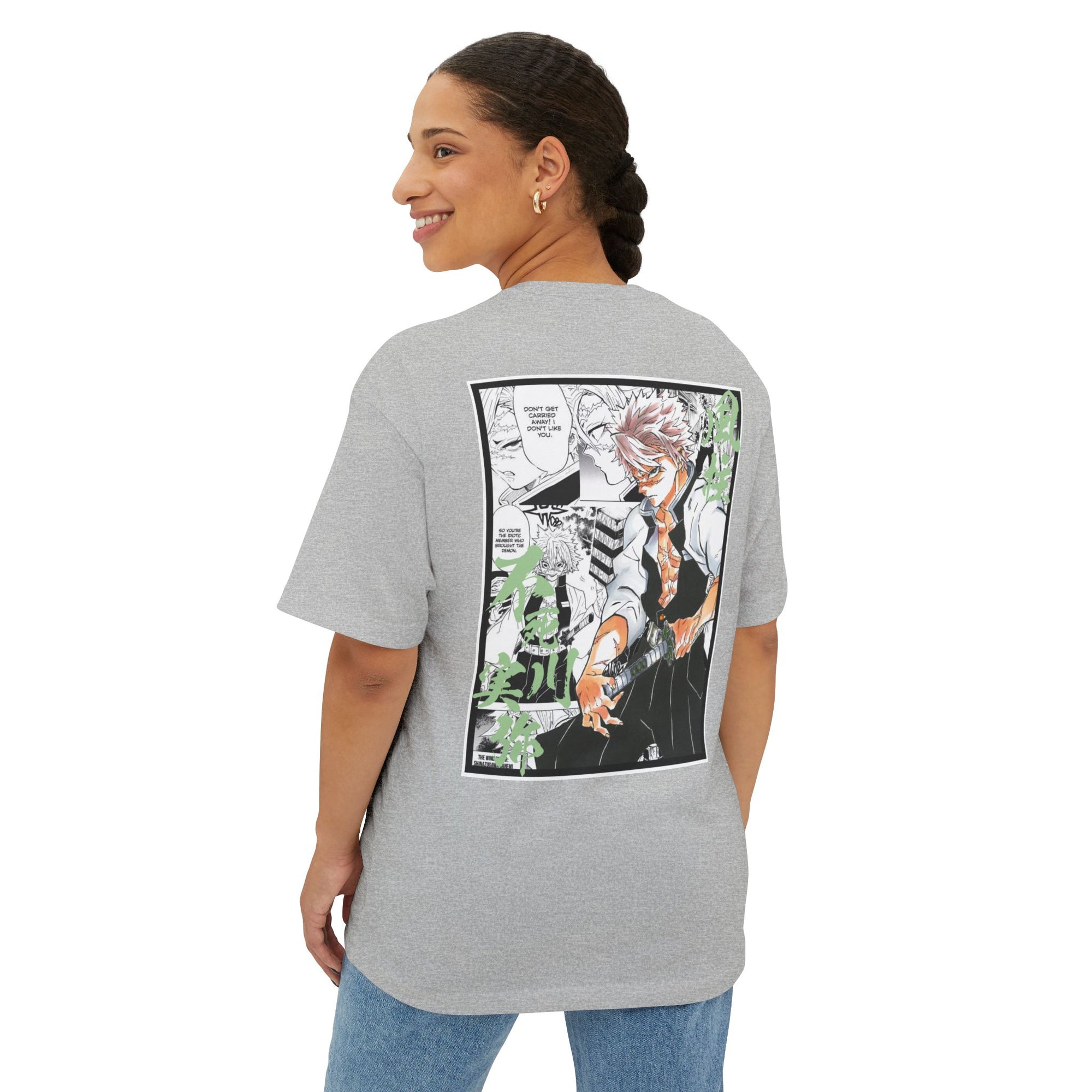 Sanemi Shinazugawa (DEMON SLAYER) Premium Oversized Tee