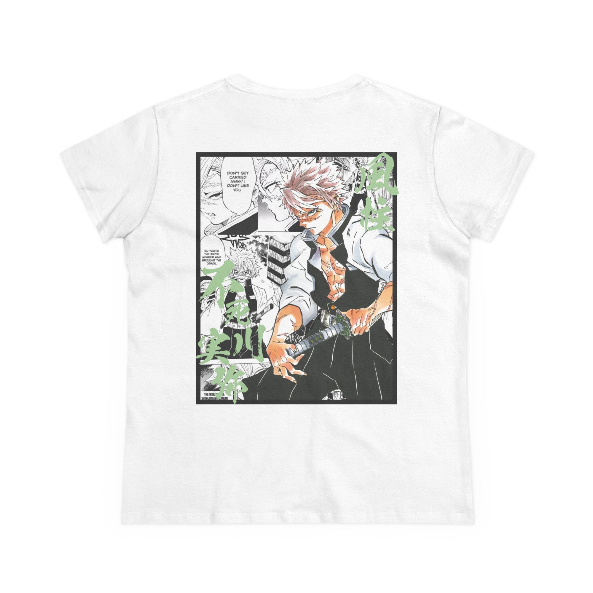 Camiseta de mujer Sanemi Shinazugawa (DEMON SLAYER)