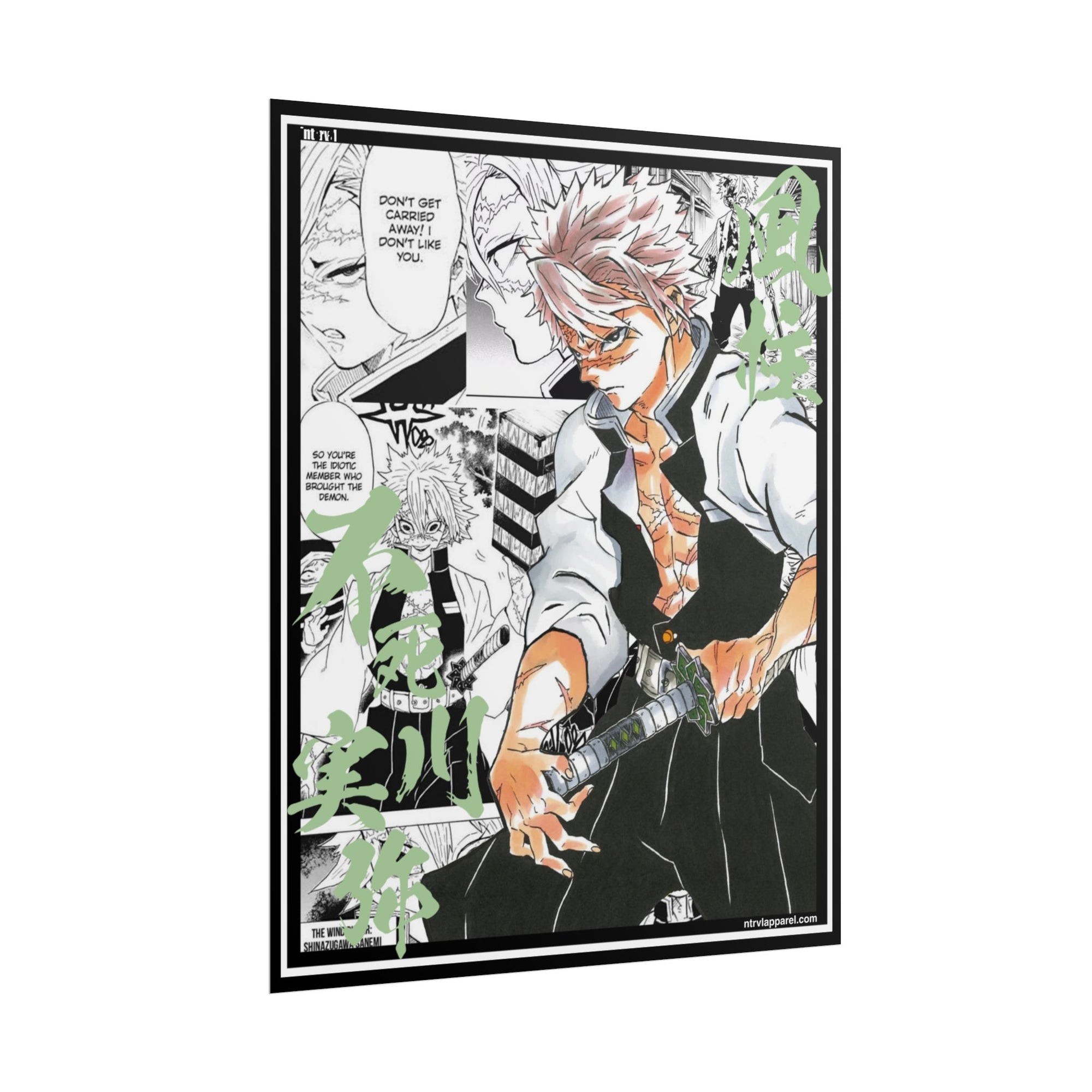 Sanemi Shinazugawa (Demon Slayer) Poster