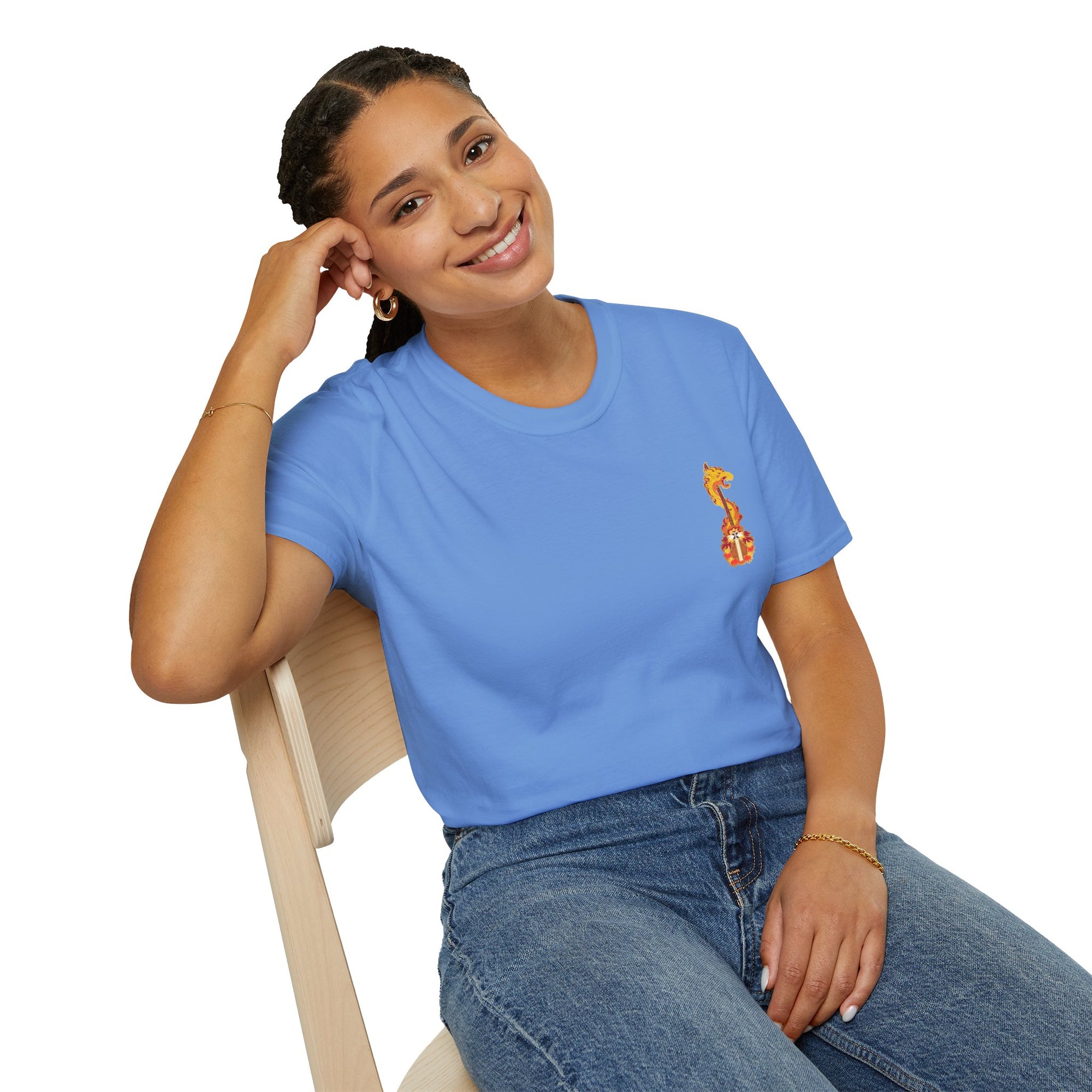Camiseta informal Kyojuro Rengoku (DEMON SLAYER)