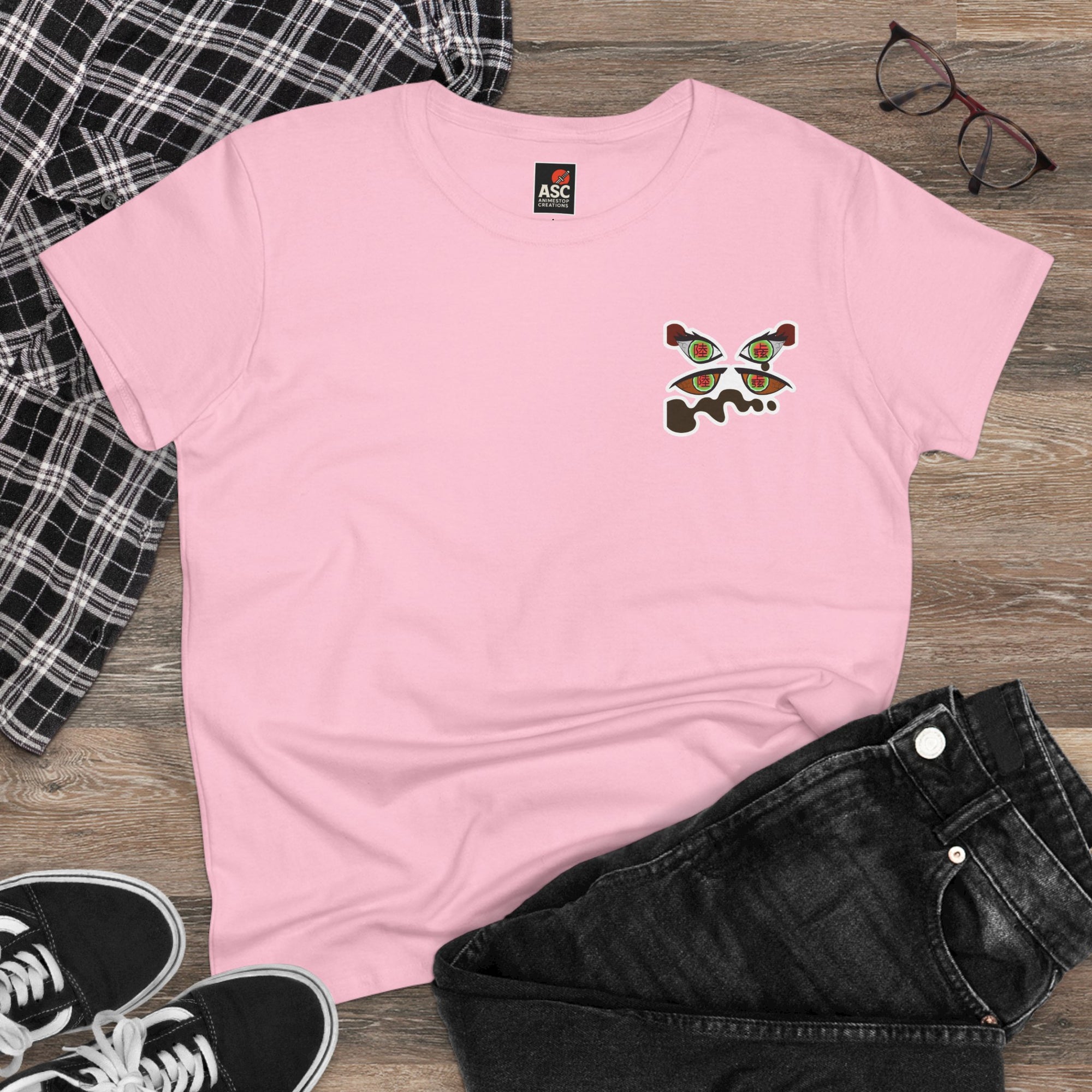 Camiseta para mujer Gyutaro y Daki (DEMON SLAYER)