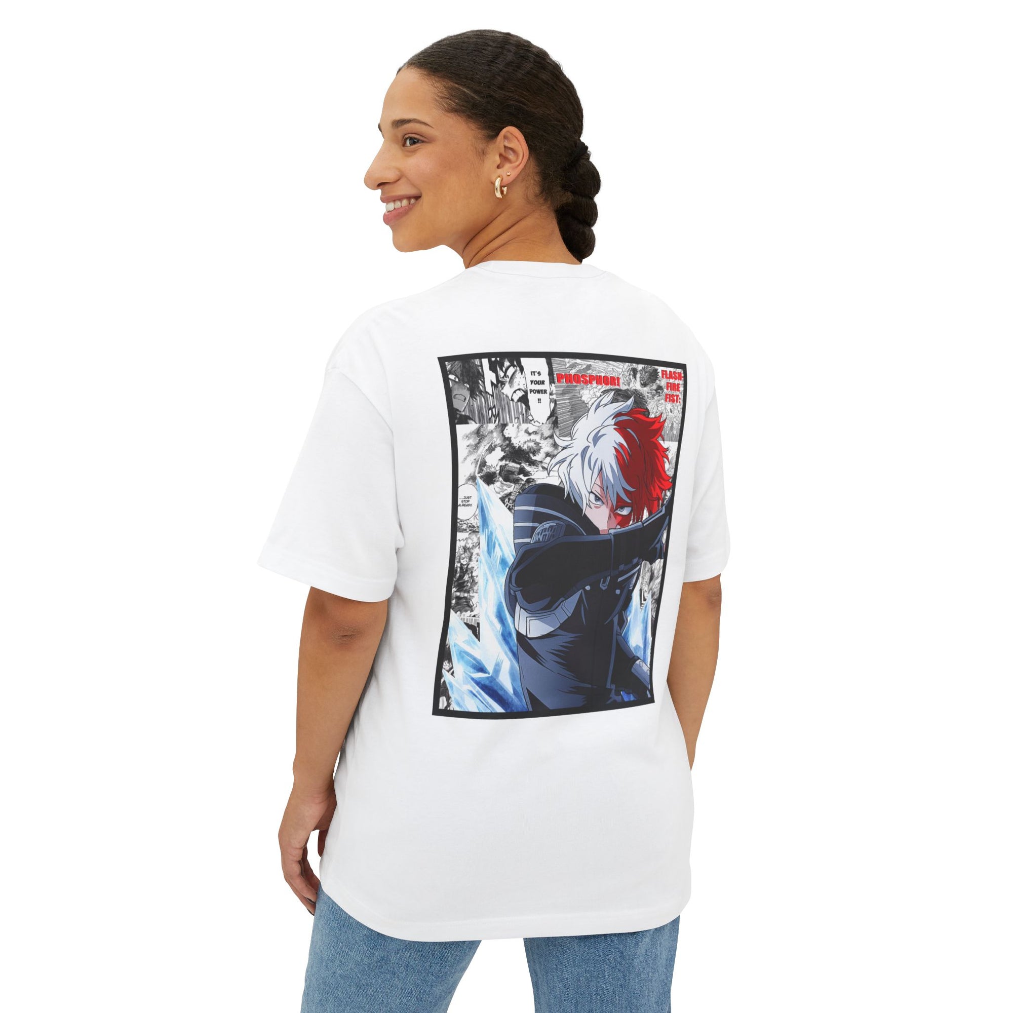 Shoto Todoroki (My Hero Academia) Premium Oversized Tee
