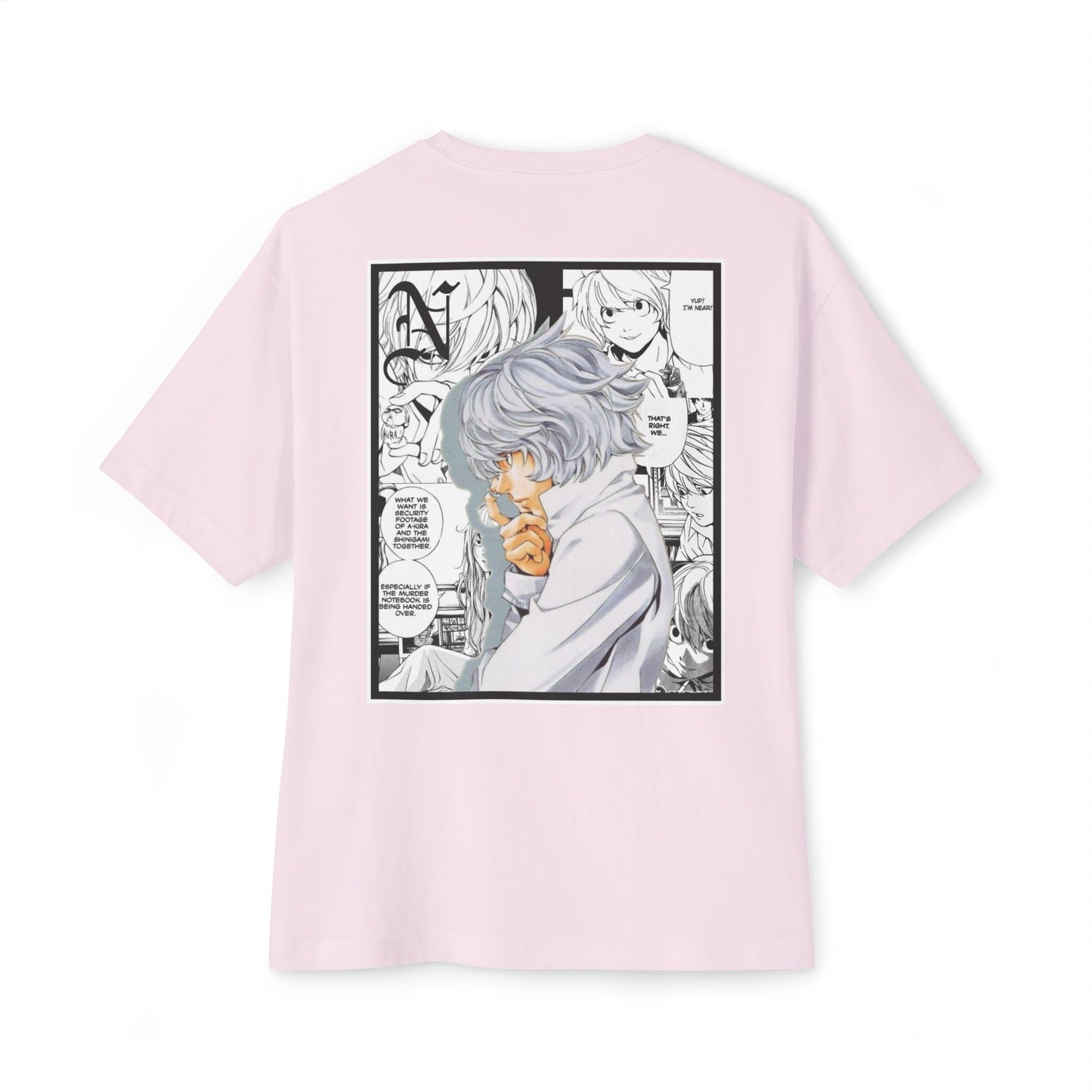 N. (DEATH NOTE) Oversized Tee