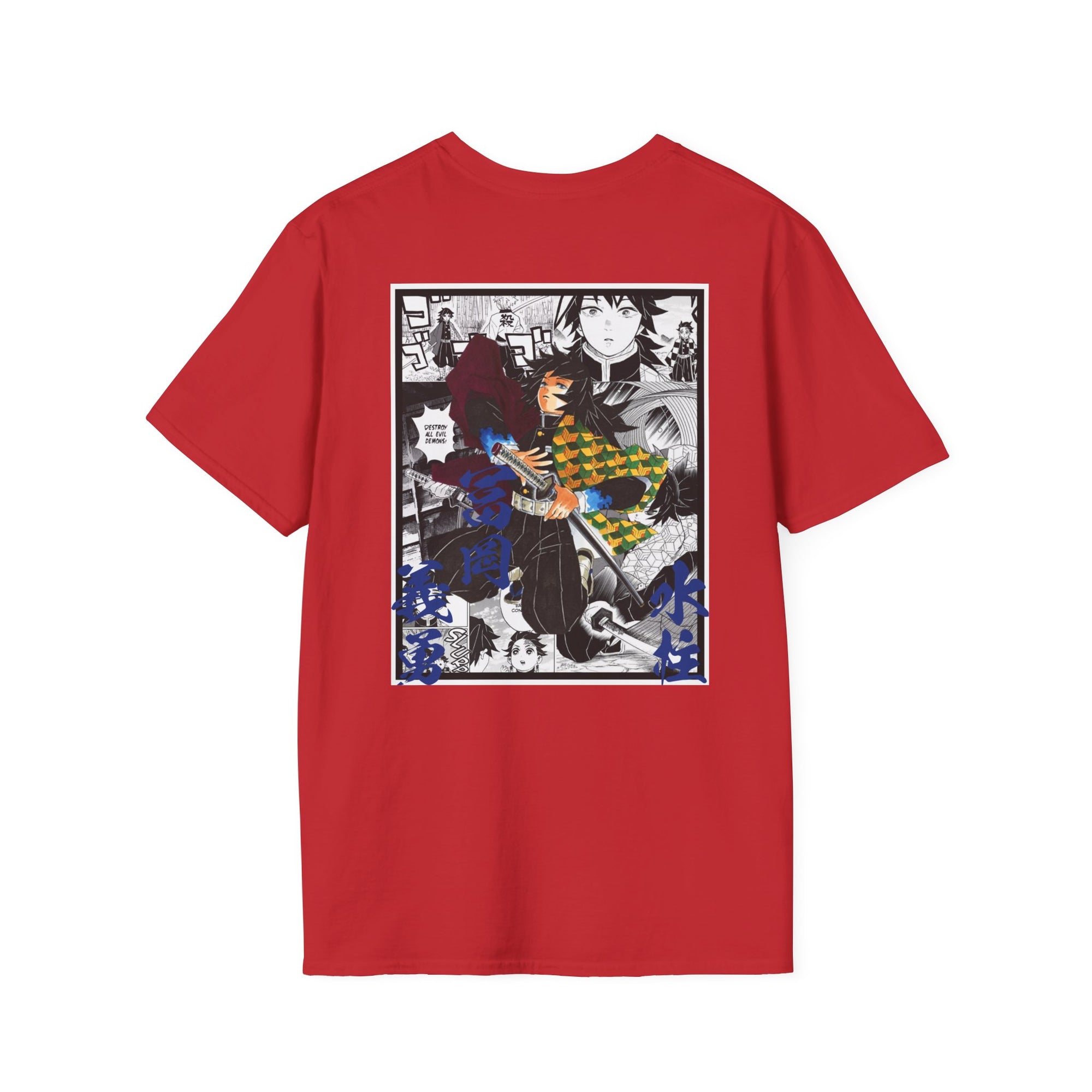 Camiseta informal Giyu Tomioka (DEMON SLAYER)