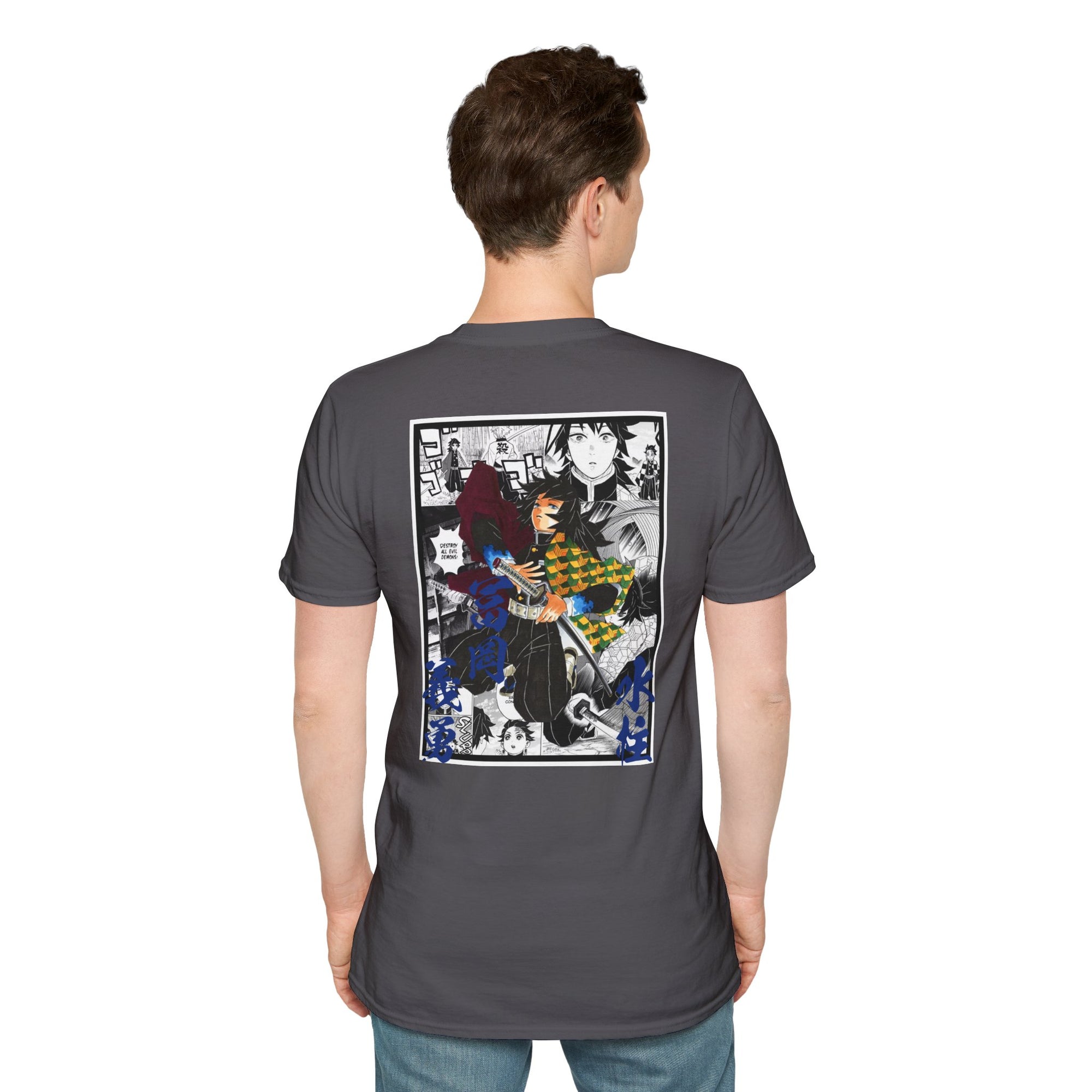 Camiseta informal Giyu Tomioka (DEMON SLAYER)
