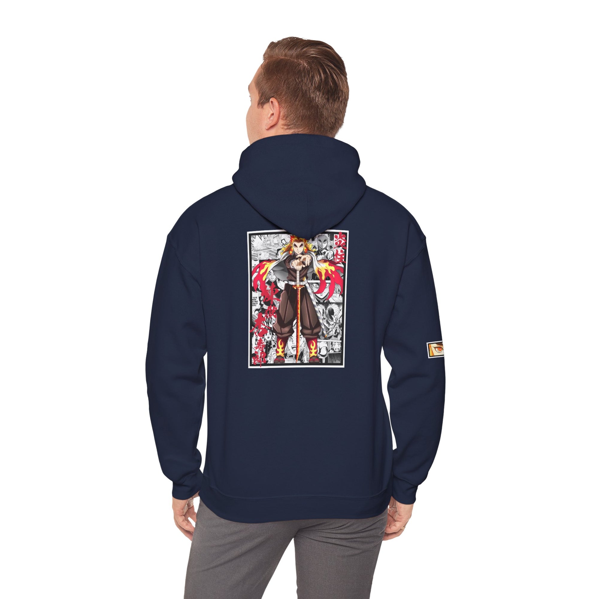 Kyojuro Rengoku (DEMON SLAYER) Sudadera con capucha