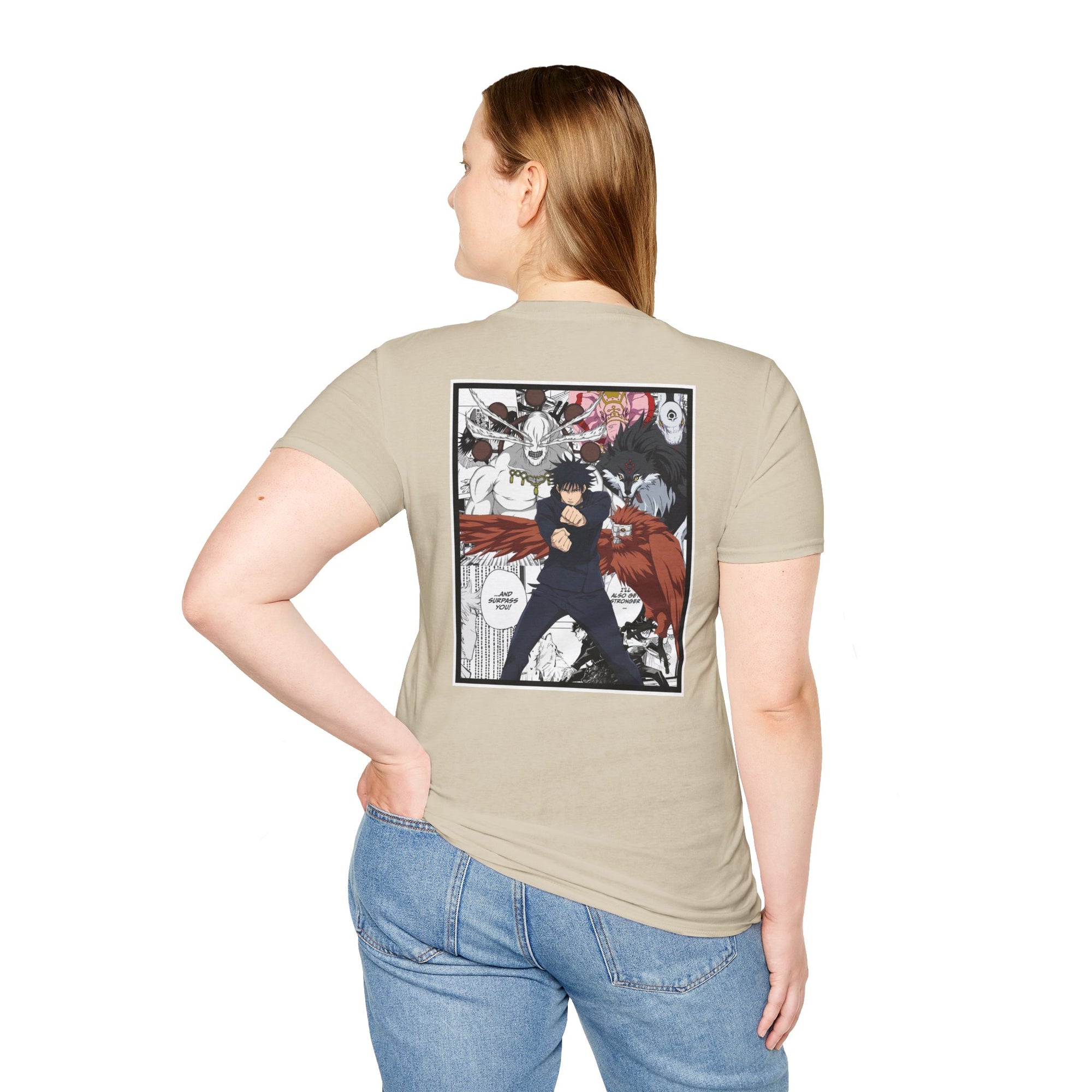 Camiseta informal Megumi Fushiguro (JUJUTSU KAISEN)