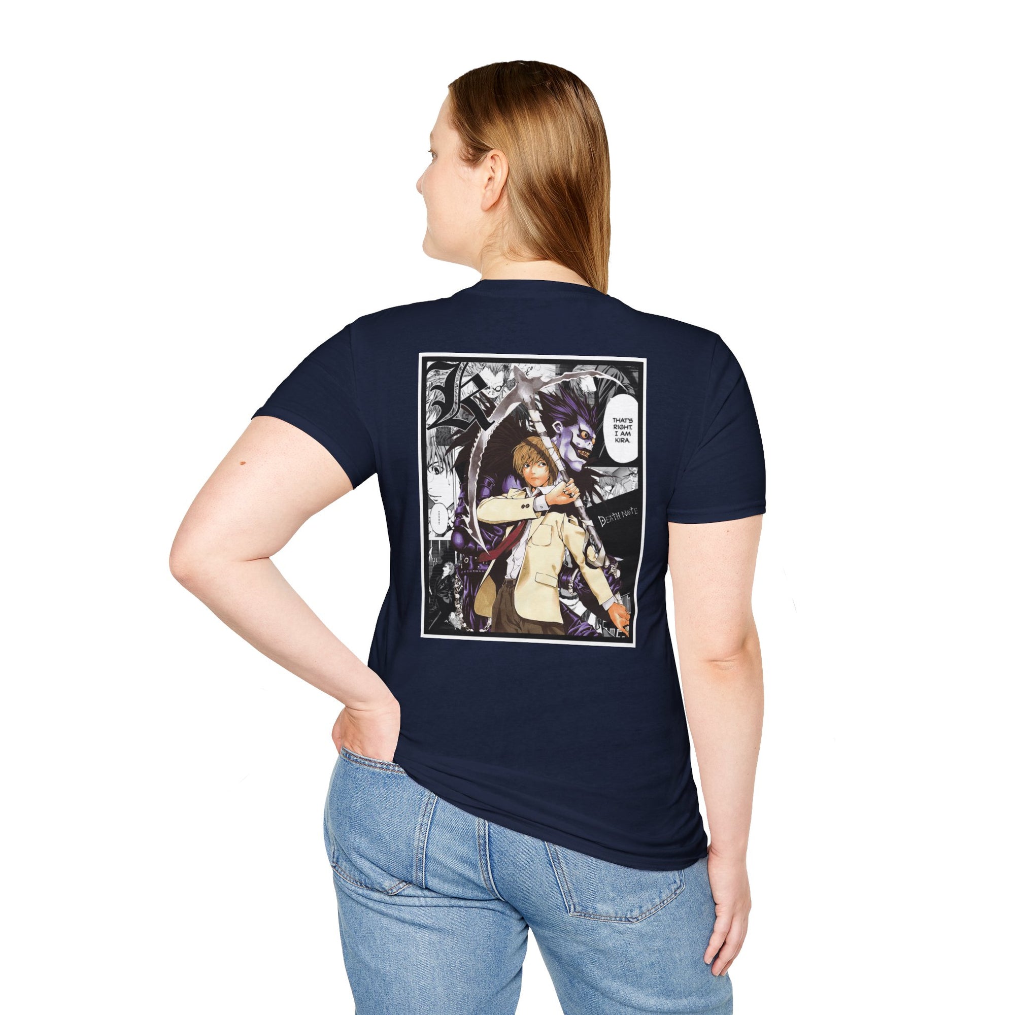Camiseta informal de Light Yagami (DEATH NOTE)