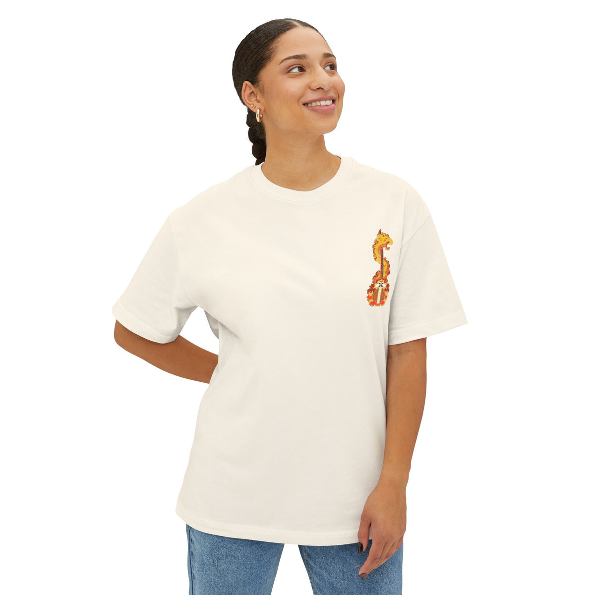Camiseta extragrande de Kyojuro Rengoku (DEMON SLAYER)