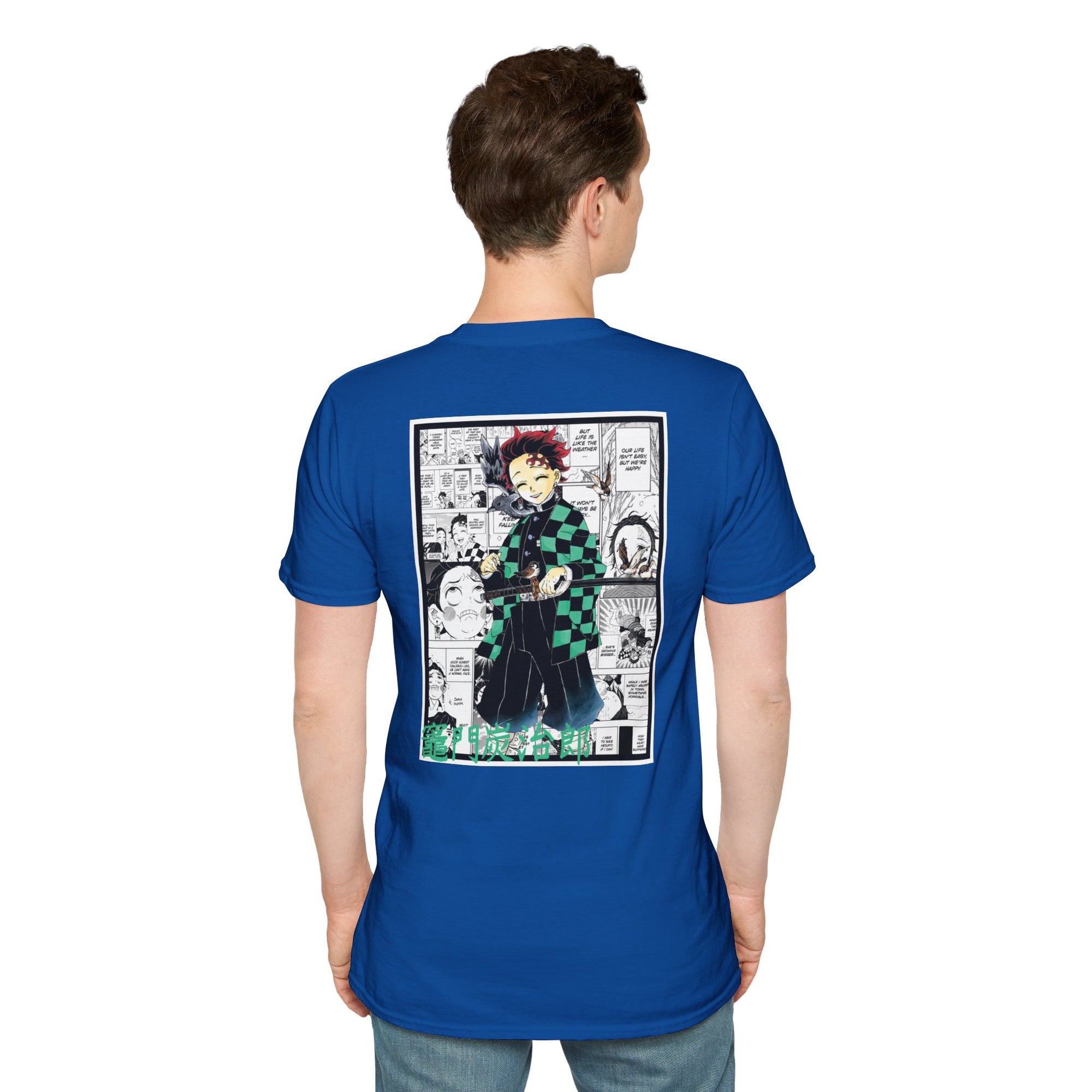 Camiseta informal Tanjiro Kamado (DEMON SLAYER)