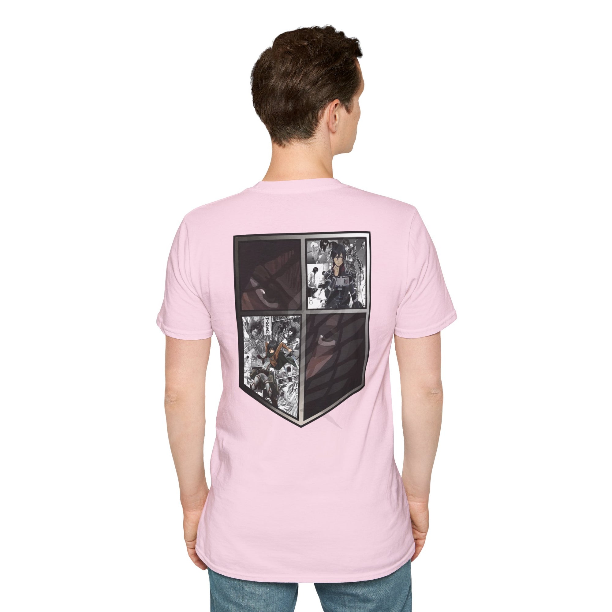 Camiseta informal de Mikasa Ackerman (ATAQUE A LOS TITANES)