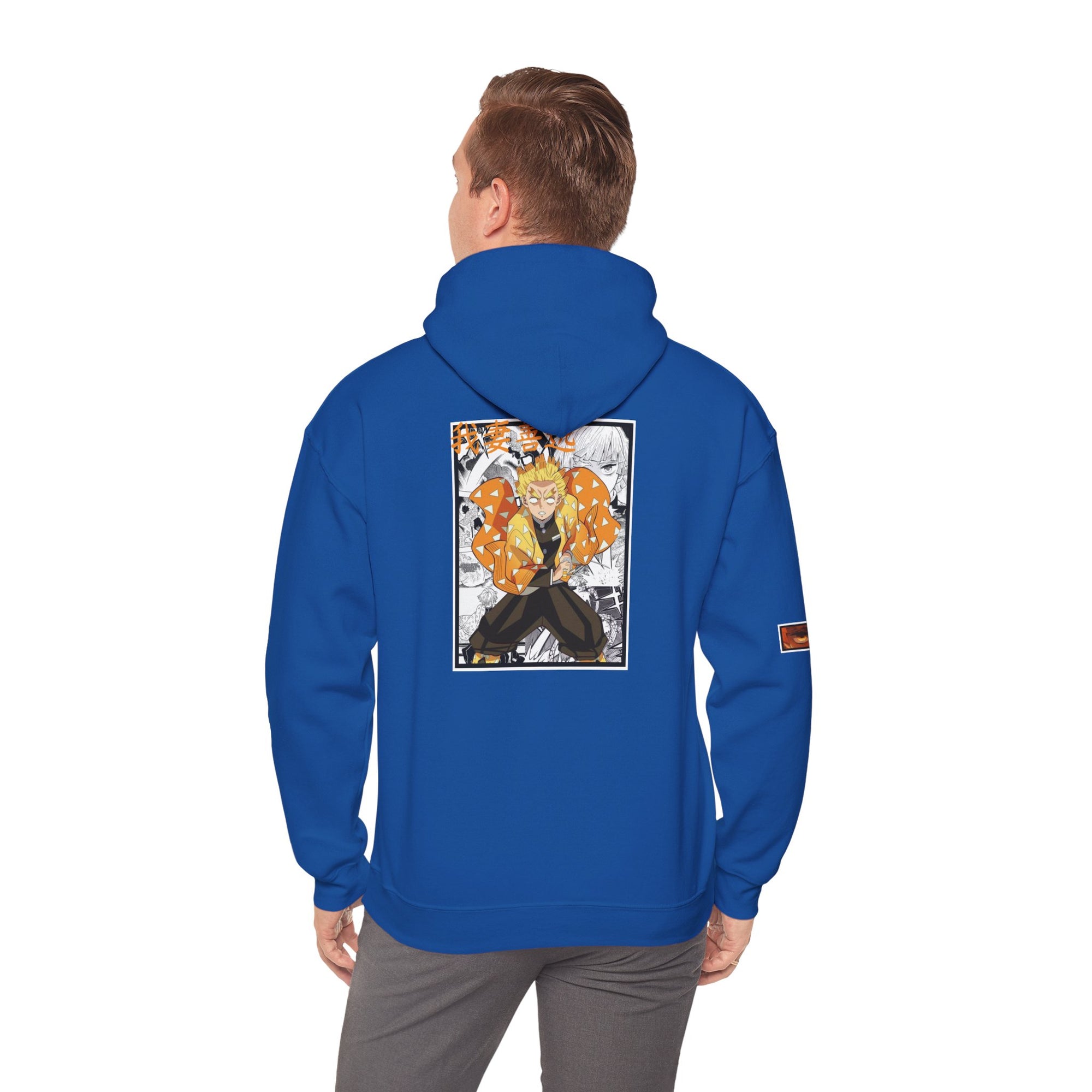 Sudadera con capucha Zenitsu Agatsuma (DEMON SLAYER)