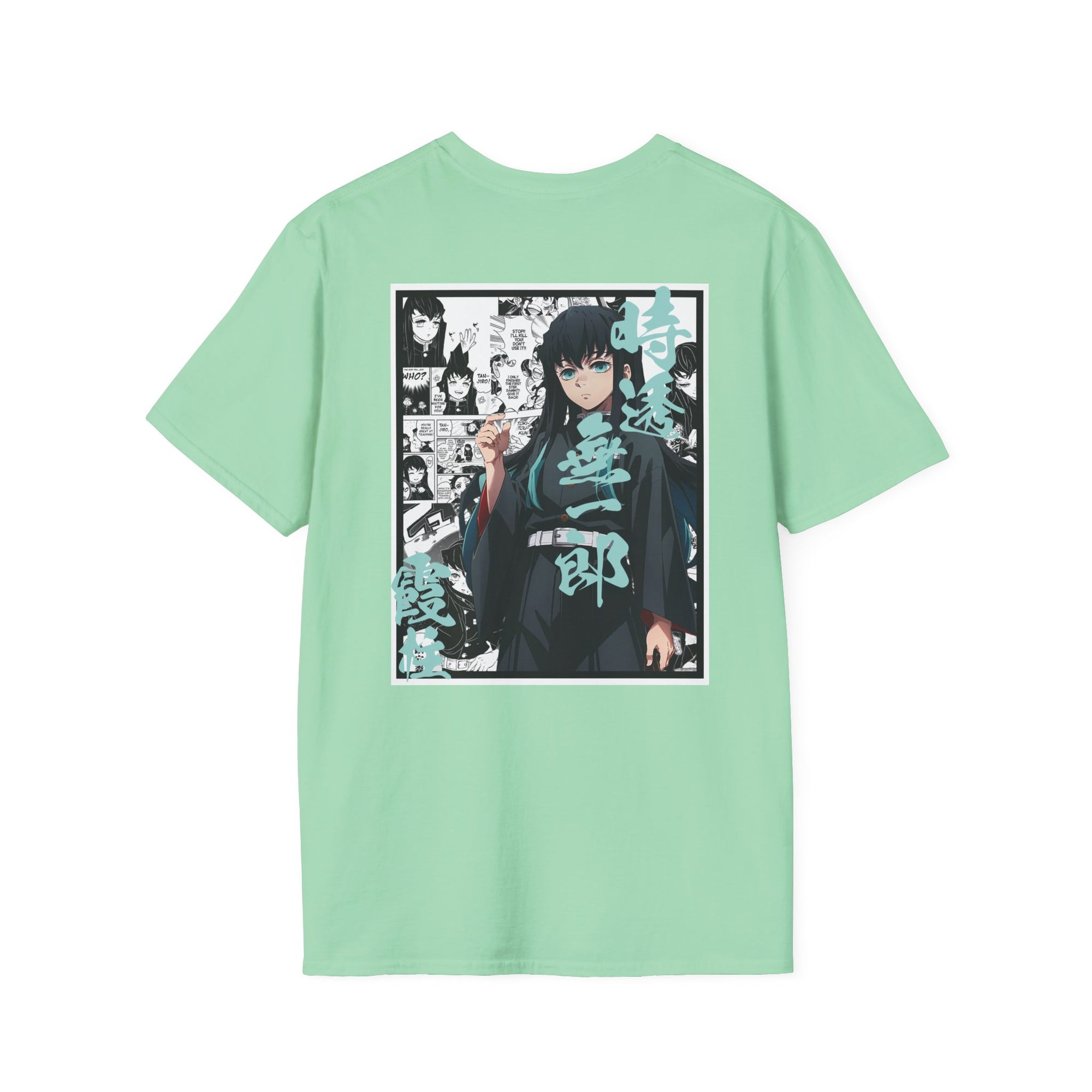 Camiseta informal de Muichiro Tokito (DEMON SLAYER)