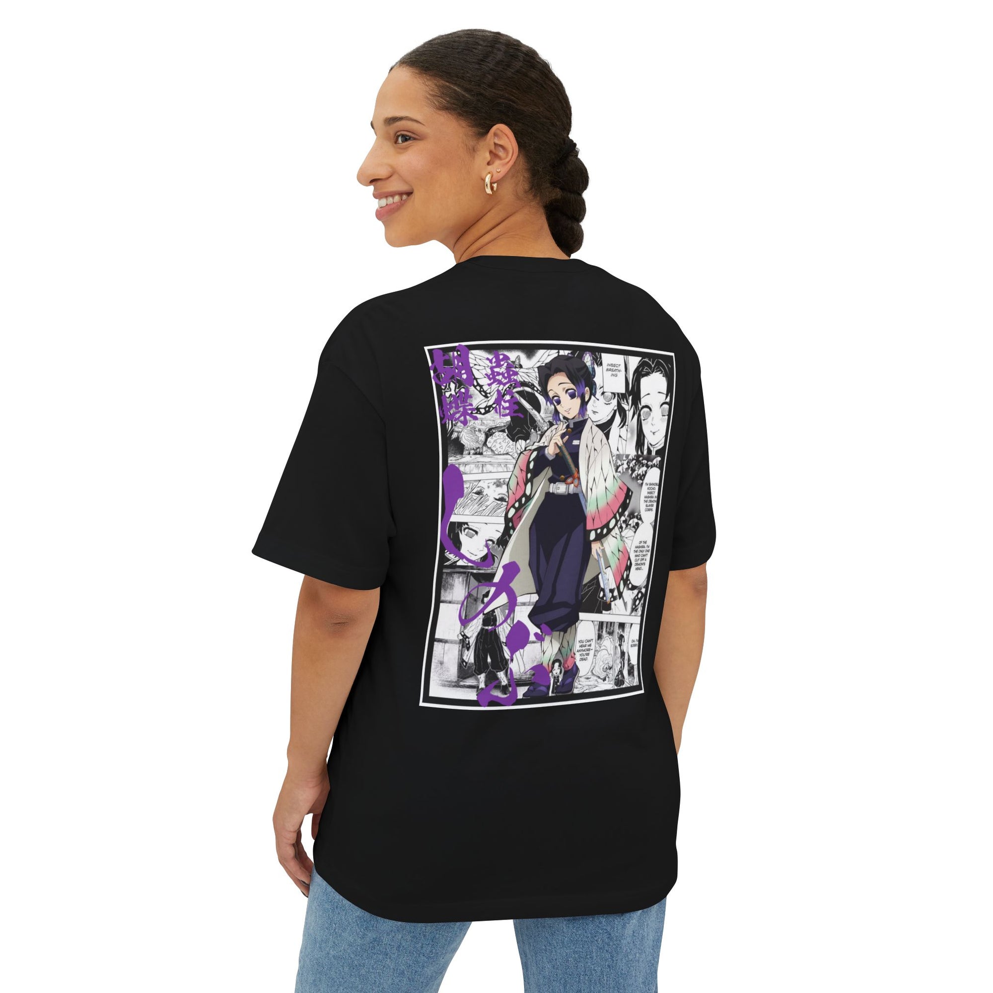 Shinobu Kochō (DEMON SLAYER) Premium Oversized Tee