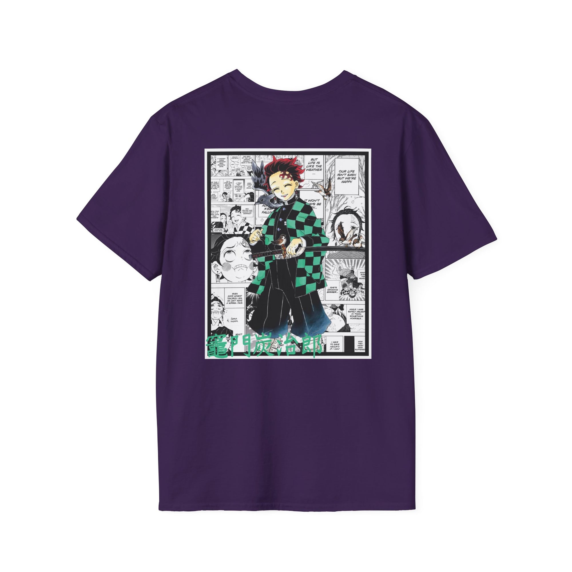 Camiseta informal Tanjiro Kamado (DEMON SLAYER)