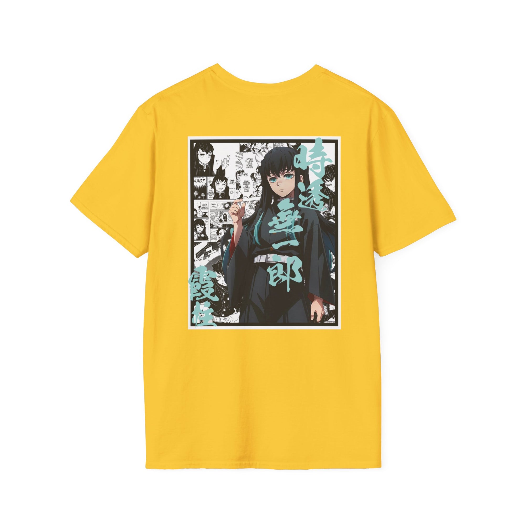 Camiseta informal de Muichiro Tokito (DEMON SLAYER)