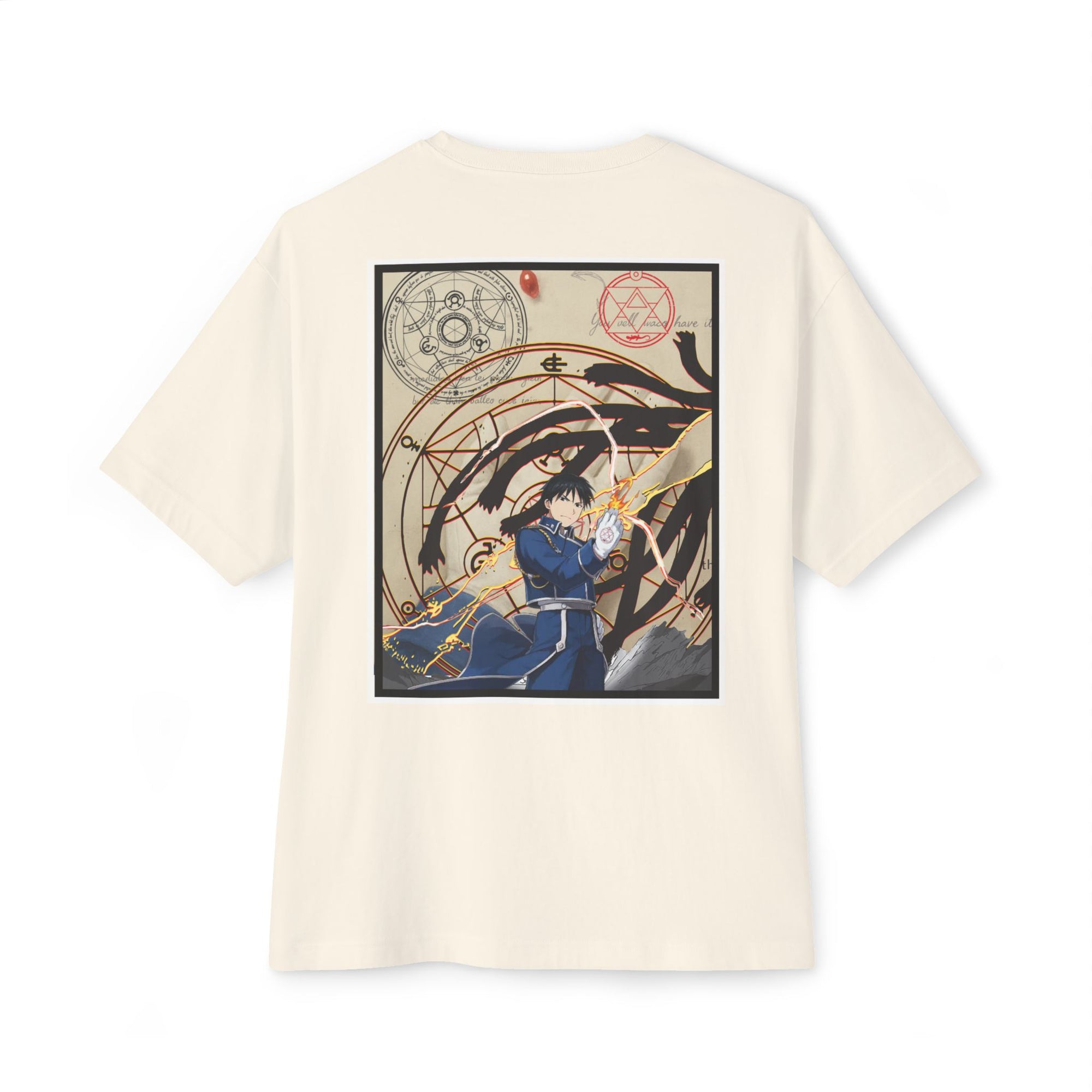 Roy Mustang (FULLMETAL) Premiun Oversized Tee