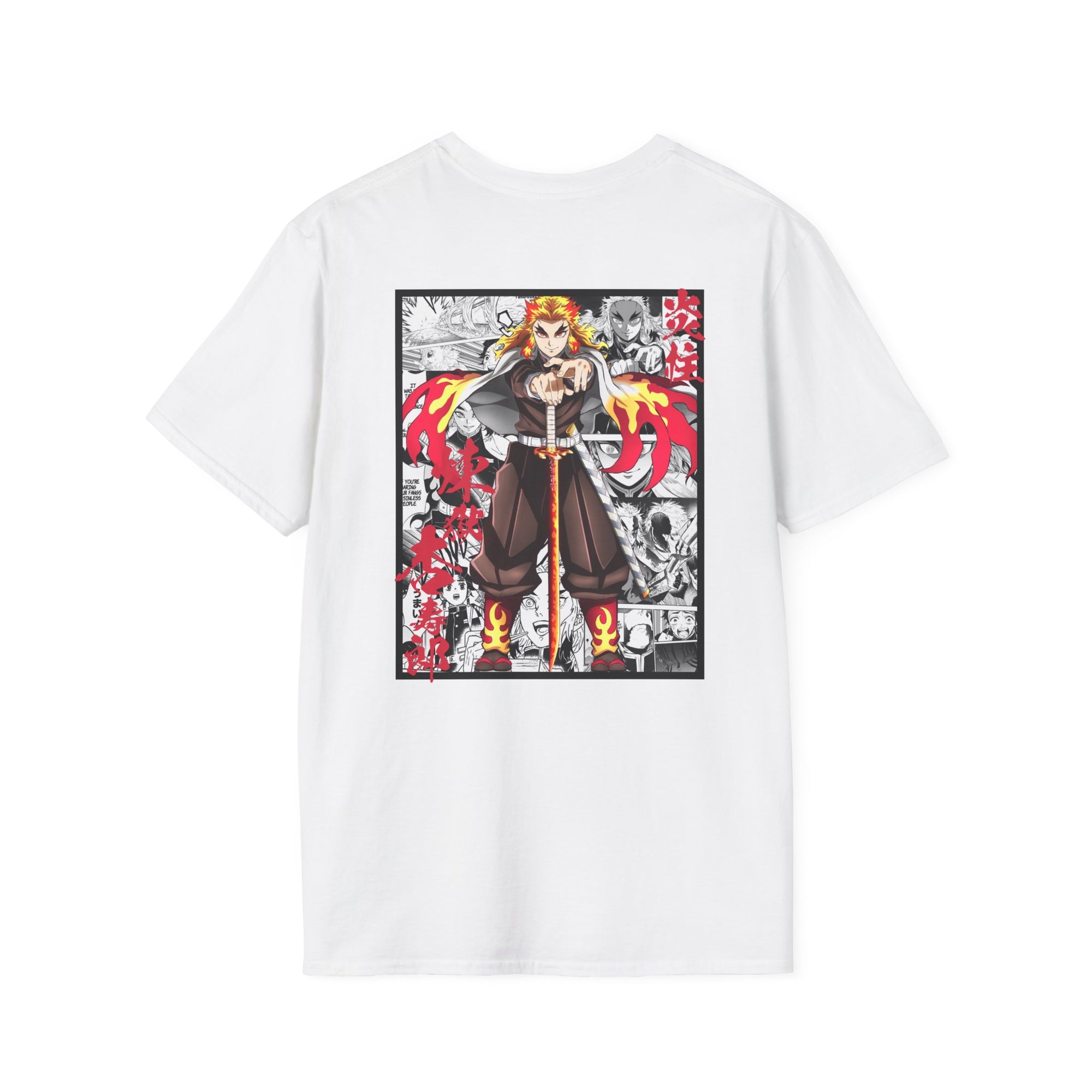 Camiseta informal Kyojuro Rengoku (DEMON SLAYER)