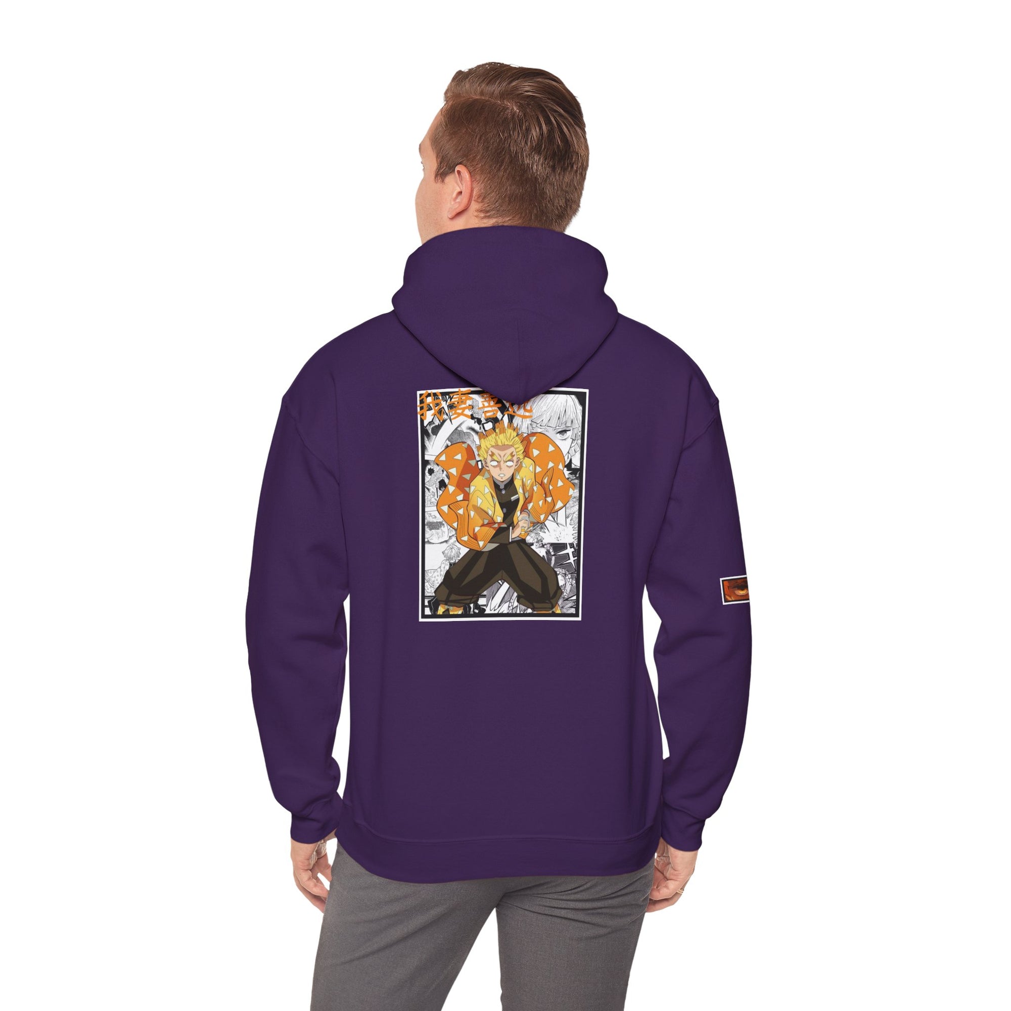 Sudadera con capucha Zenitsu Agatsuma (DEMON SLAYER)