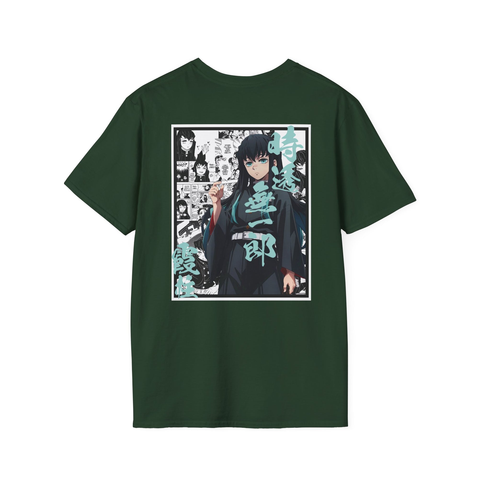 Camiseta informal de Muichiro Tokito (DEMON SLAYER)