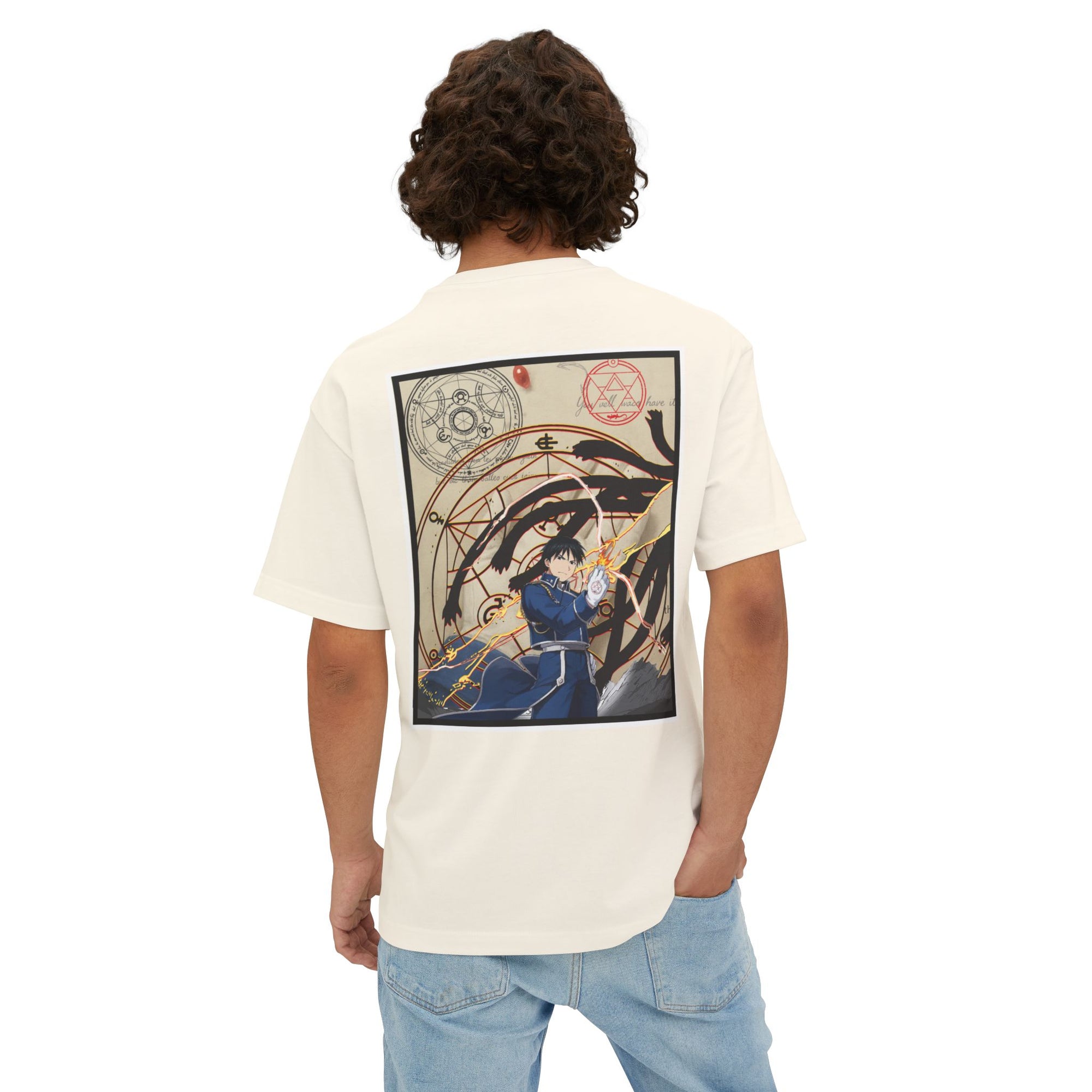 Roy Mustang (FULLMETAL) Premiun Oversized Tee
