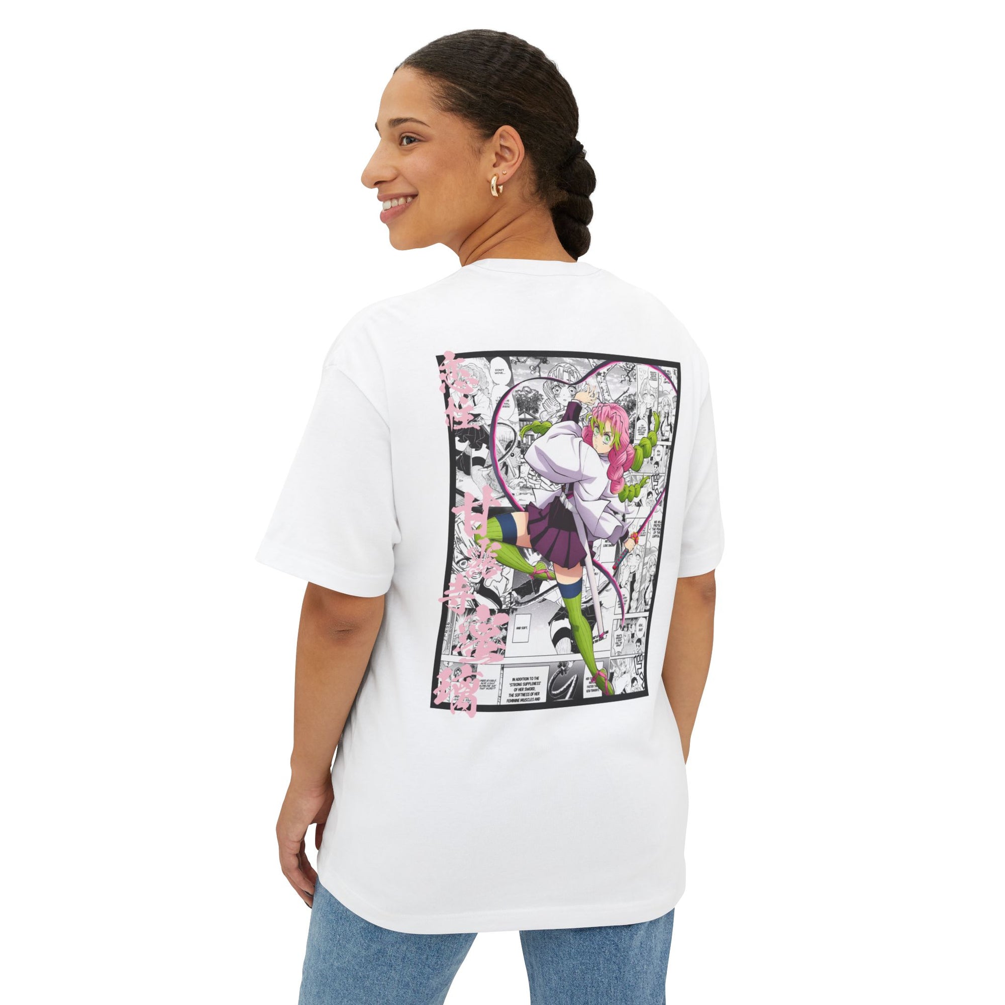 Kanroji Mitsuri (DEMON SLAYER) Premium Oversized Tee