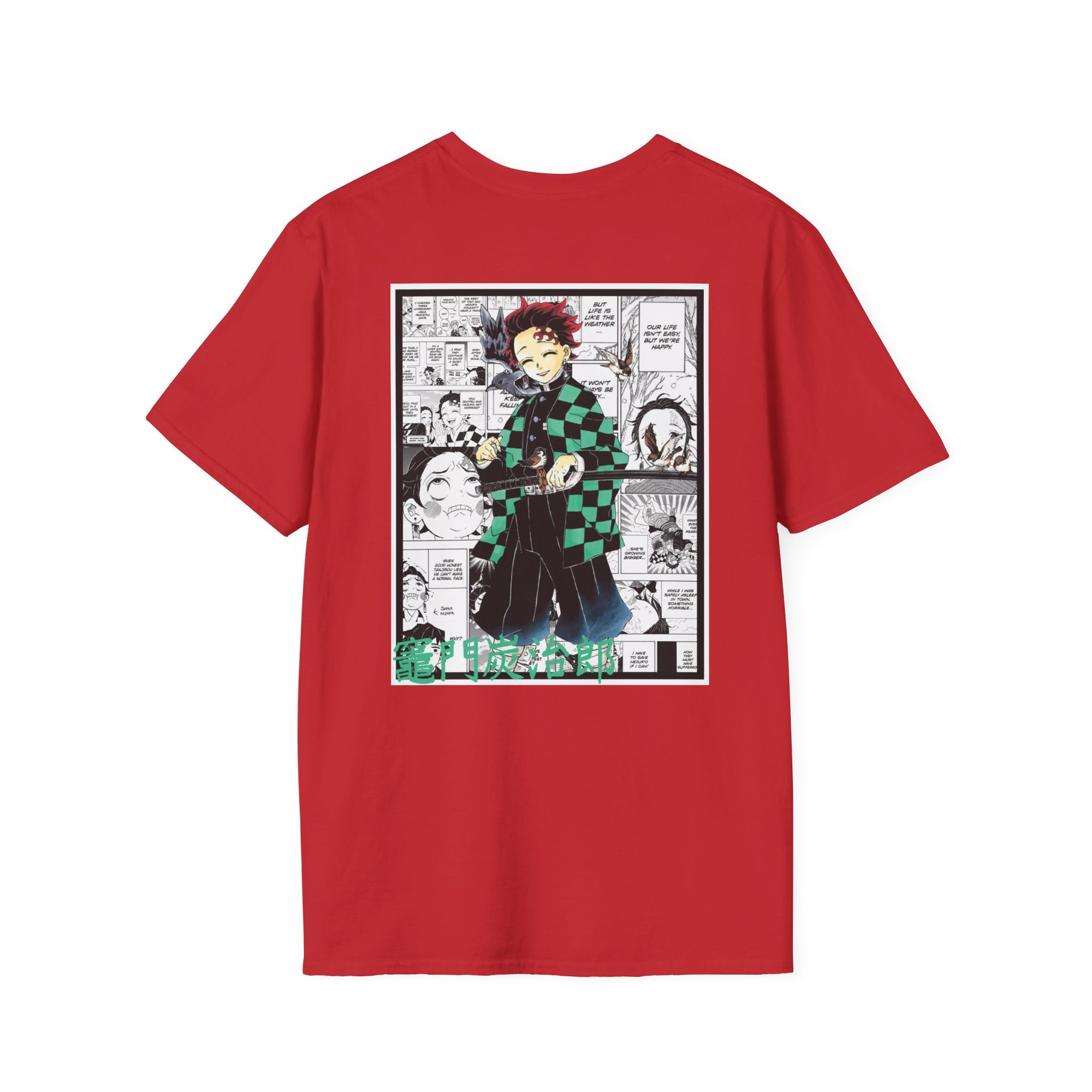 Camiseta informal Tanjiro Kamado (DEMON SLAYER)