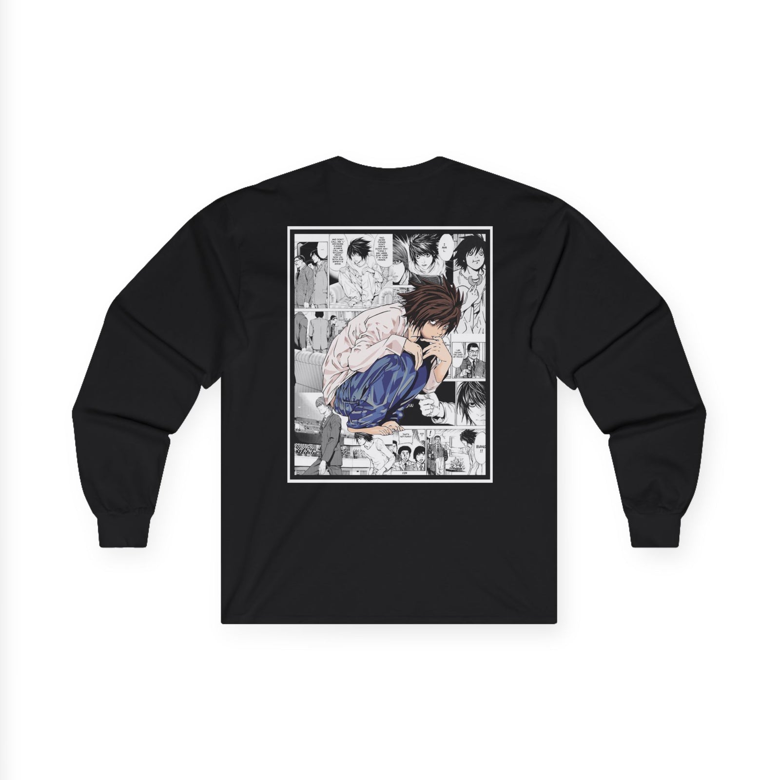 L. (DEATH NOTE) Long Sleeve