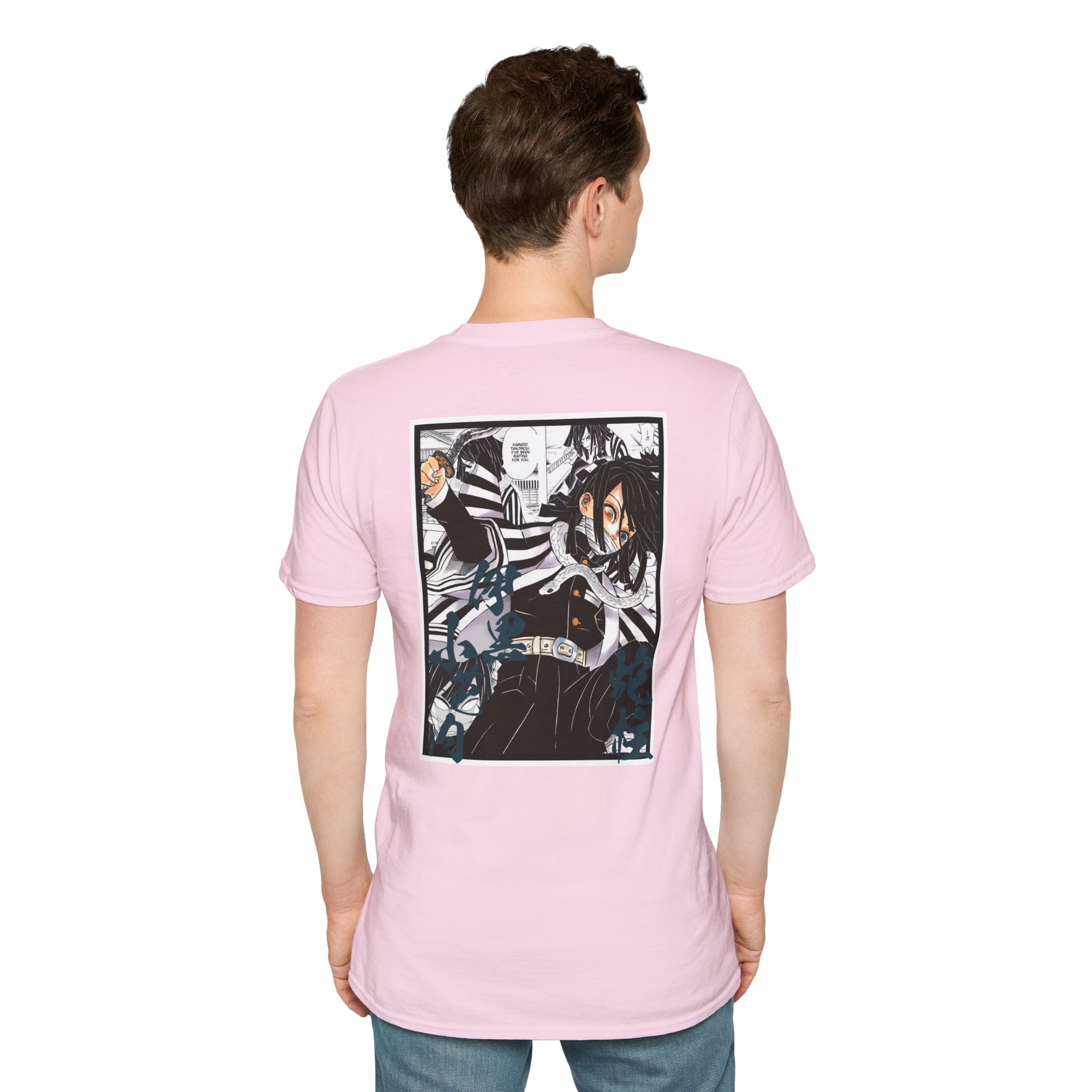 Camiseta informal Obanai Iguro (DEMON SLAYER)