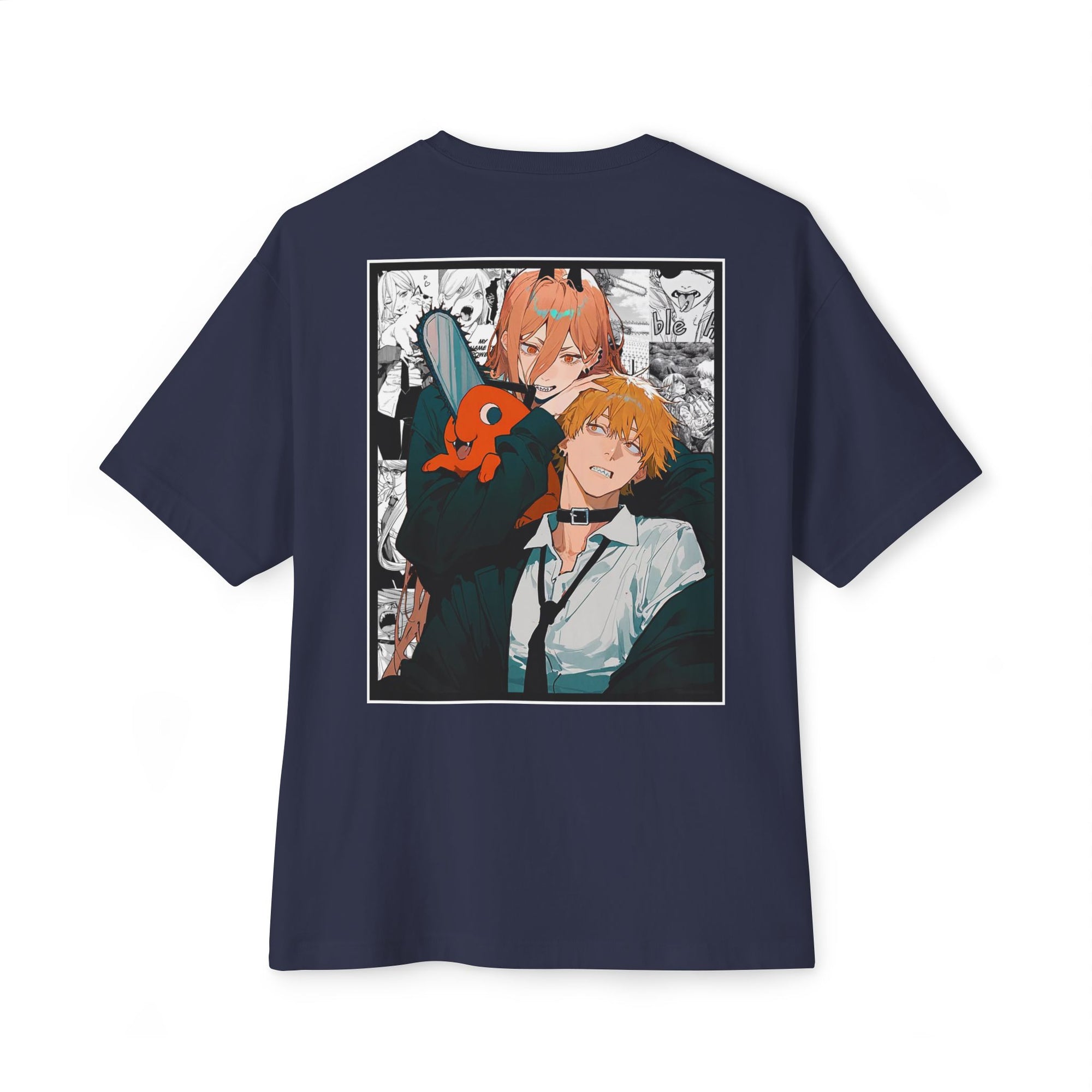 Denji & Power (Chainsaw Man) Premium Oversized Tee