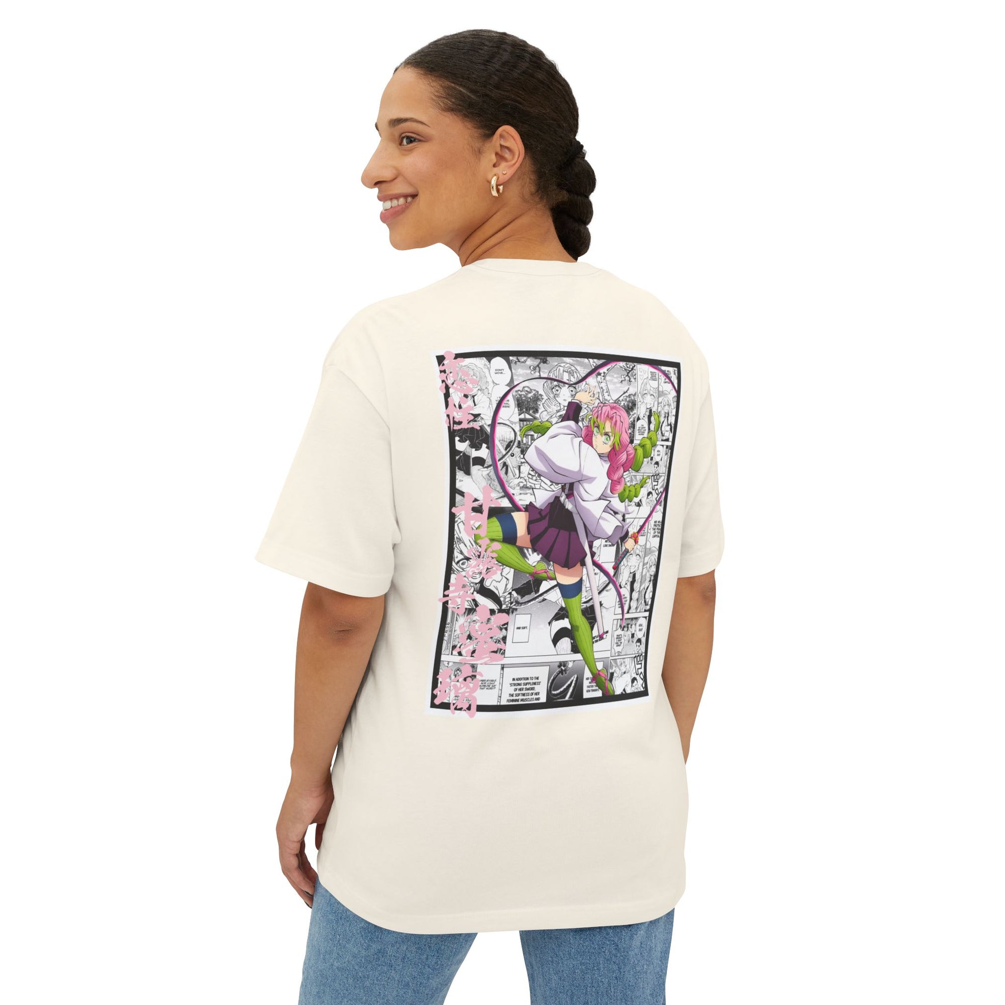 Kanroji Mitsuri (DEMON SLAYER) Premium Oversized Tee