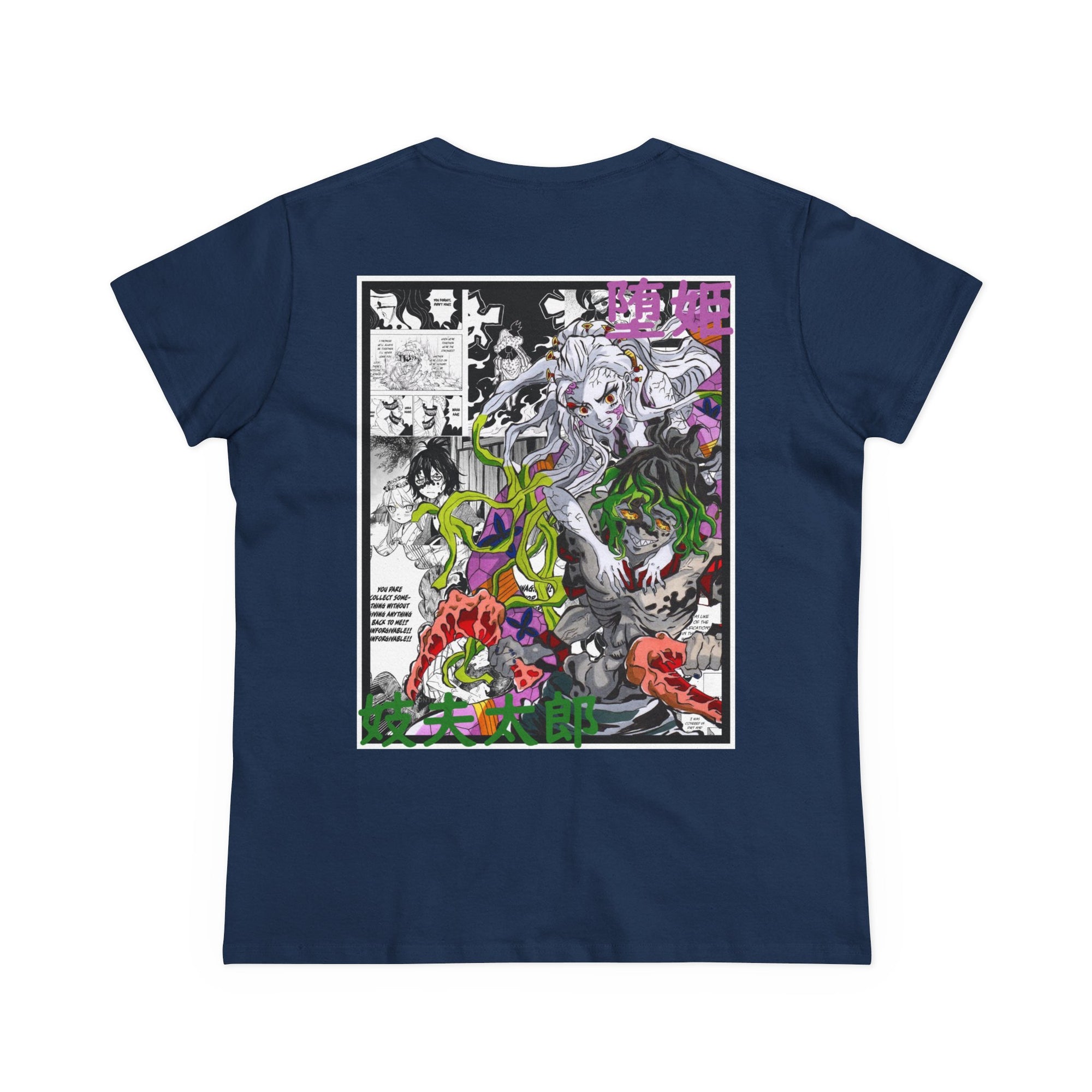 Camiseta para mujer Gyutaro y Daki (DEMON SLAYER)