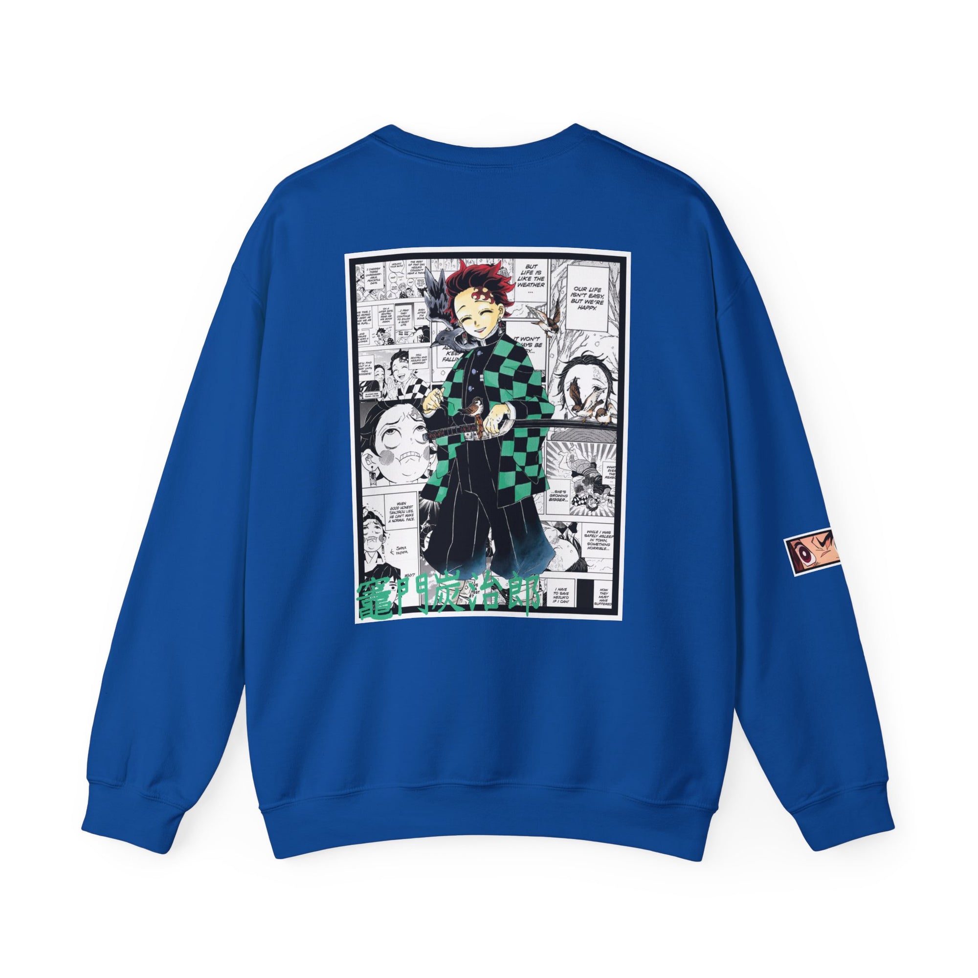 Sudadera con cuello redondo de Tanjiro Kamado (DEMON SLAYER)