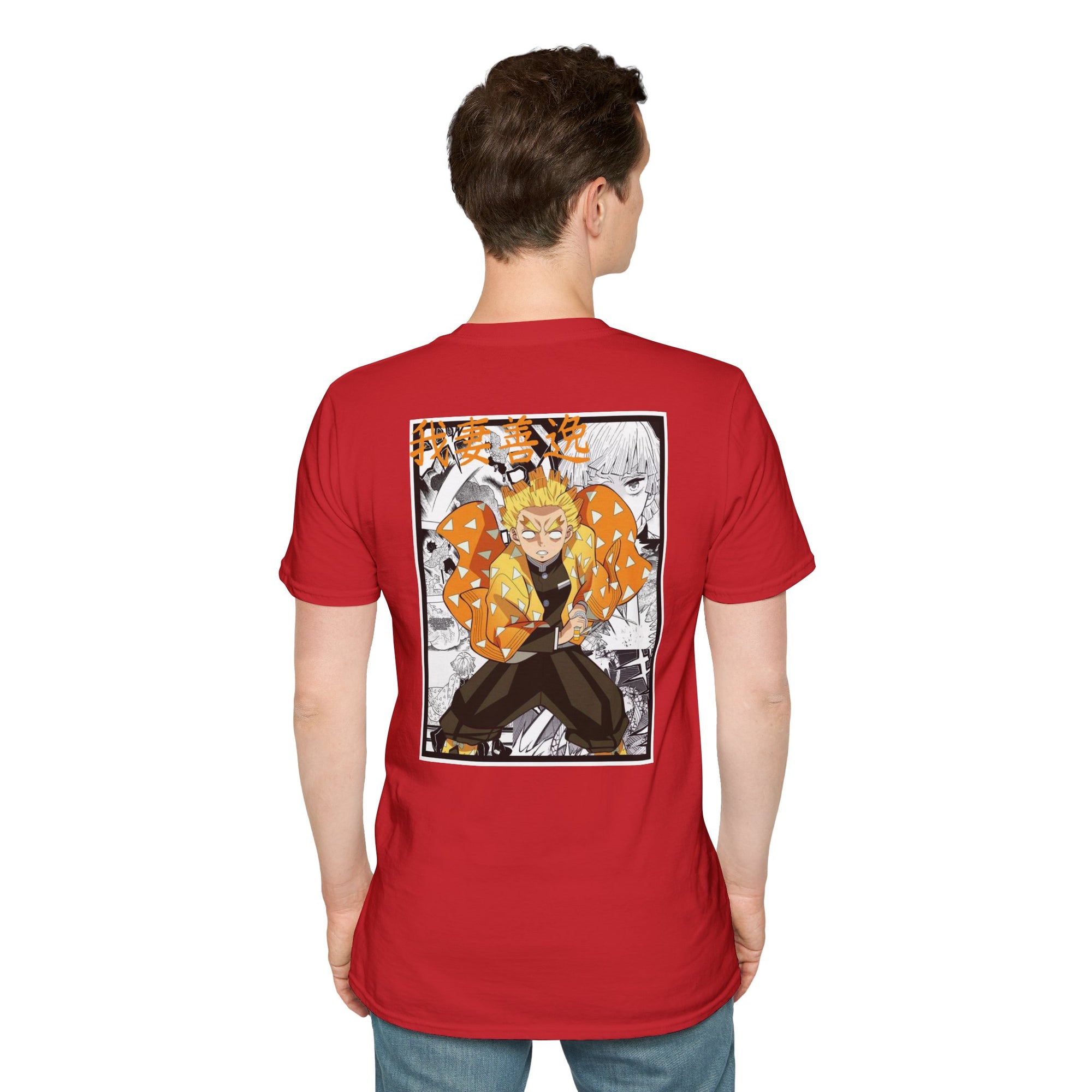 Camiseta informal Zenitsu Agatsuma (DEMON SLAYER)