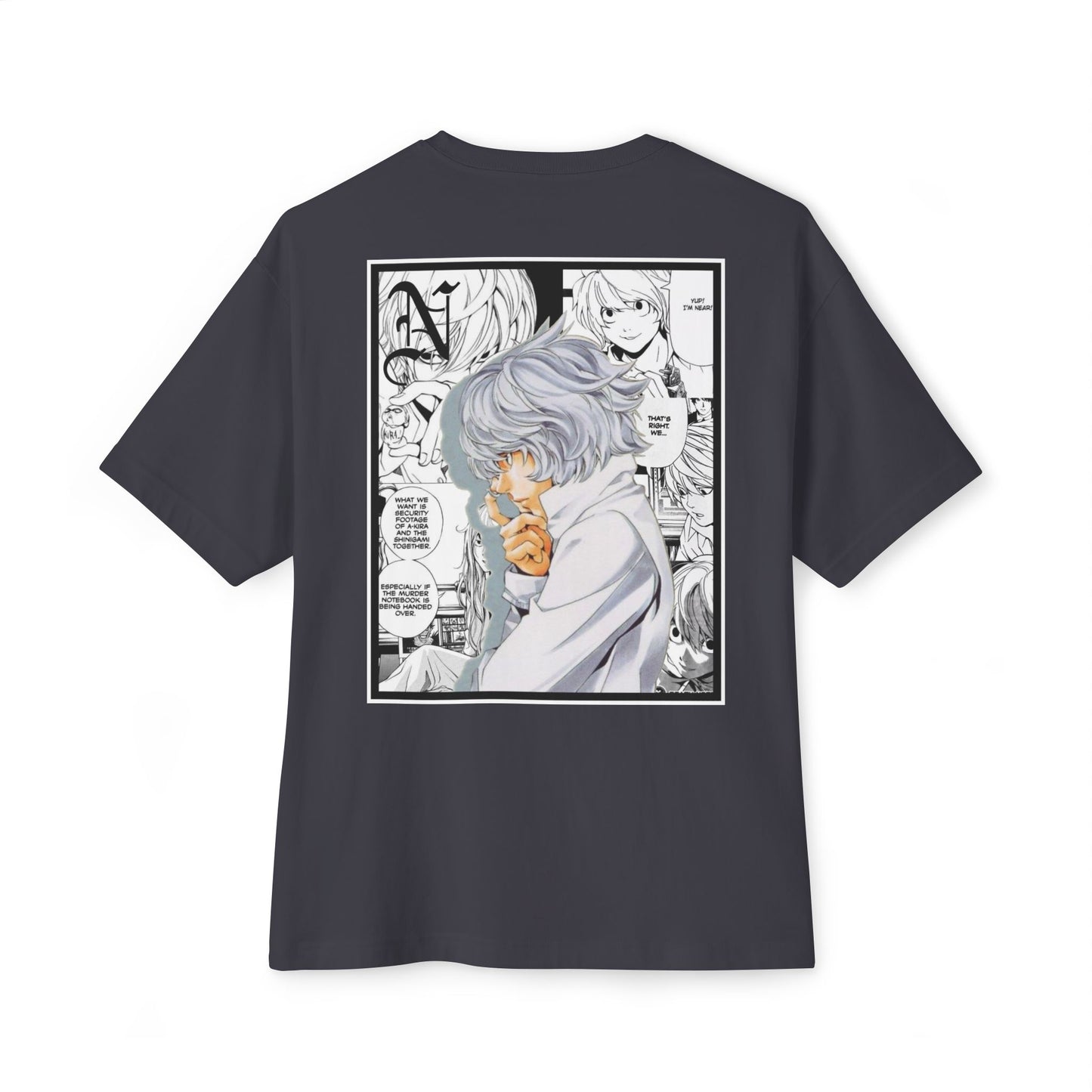 N. (DEATH NOTE) Oversized Tee