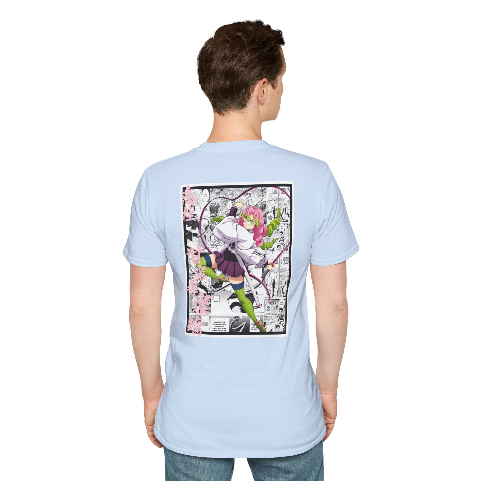 Camiseta informal Kanroji Mitsuri (DEMON SLAYER)