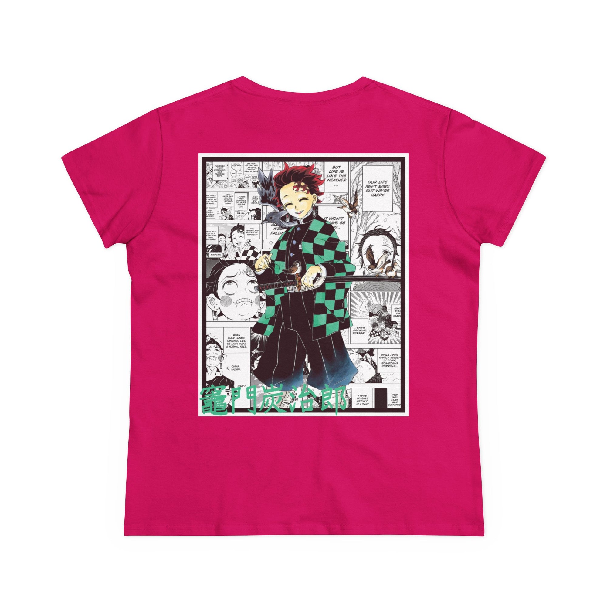 Camiseta de mujer de Tanjiro Kamado (DEMON SLAYER)