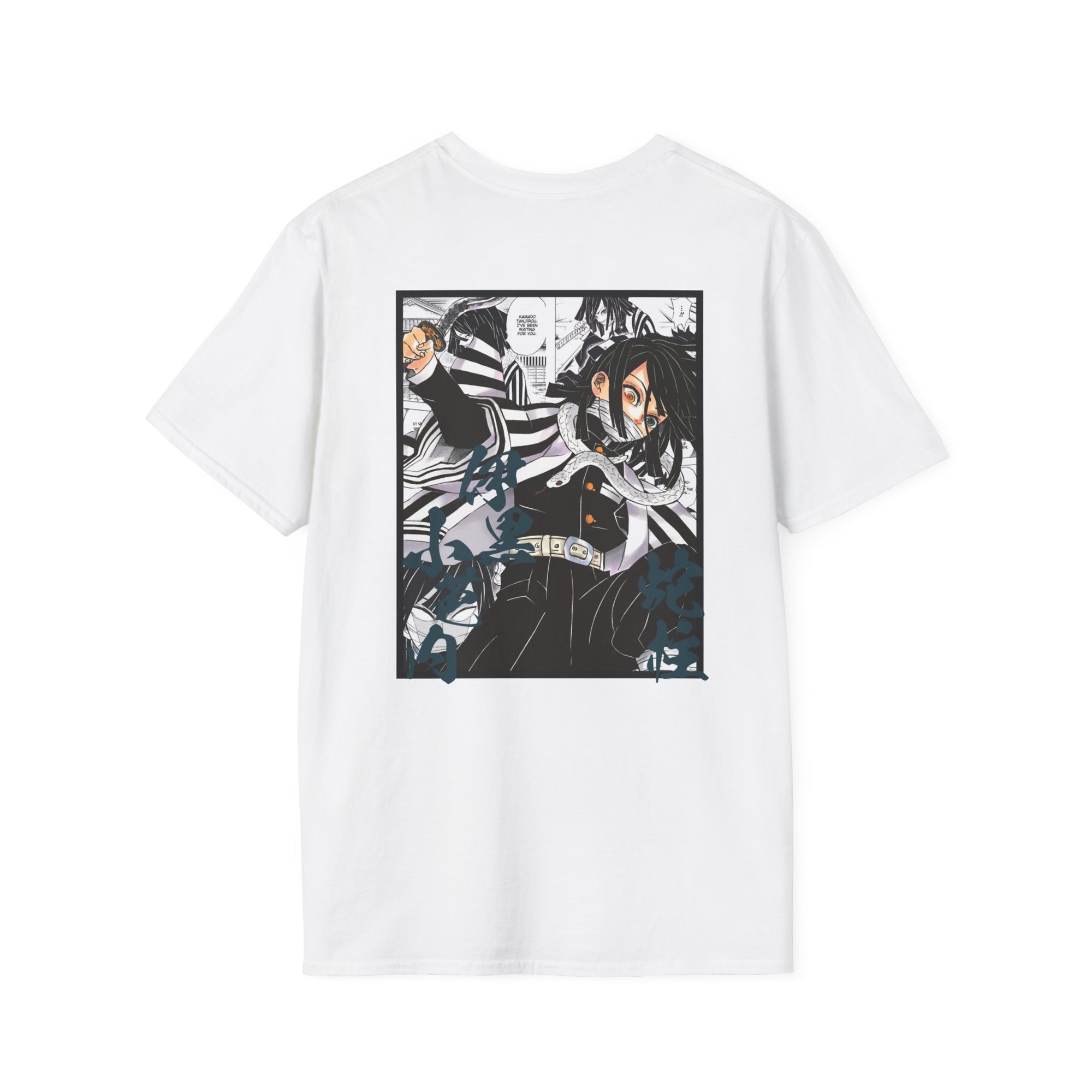 Camiseta informal Obanai Iguro (DEMON SLAYER)