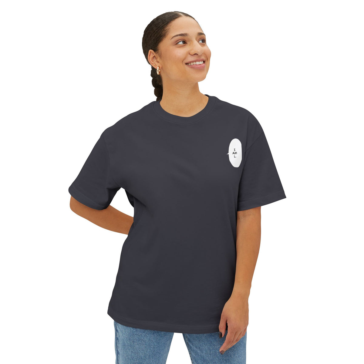 L. (DEATH NOTE) Camiseta de gran tamaño