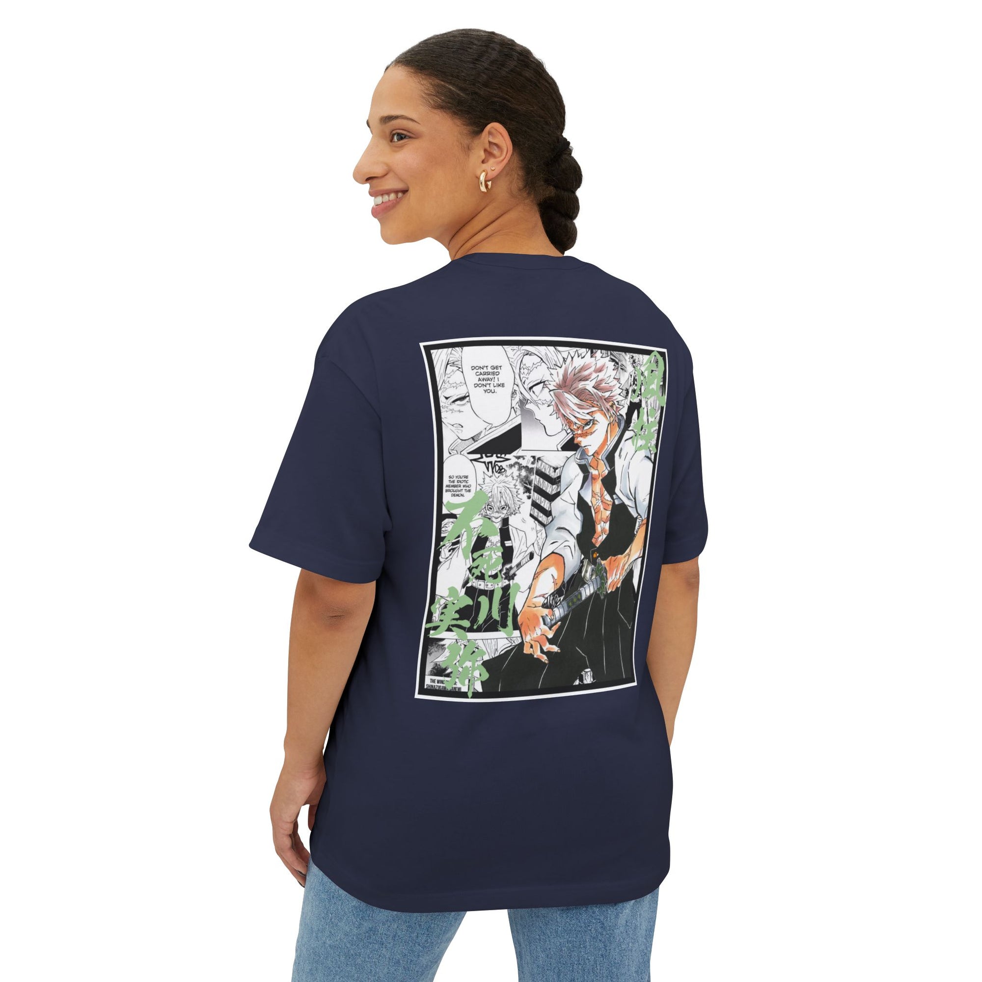 Sanemi Shinazugawa (DEMON SLAYER) Premium Oversized Tee