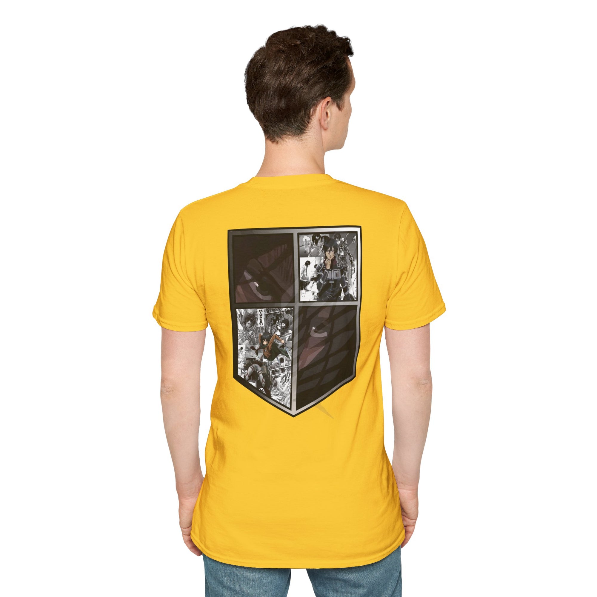 Camiseta informal de Mikasa Ackerman (ATAQUE A LOS TITANES)