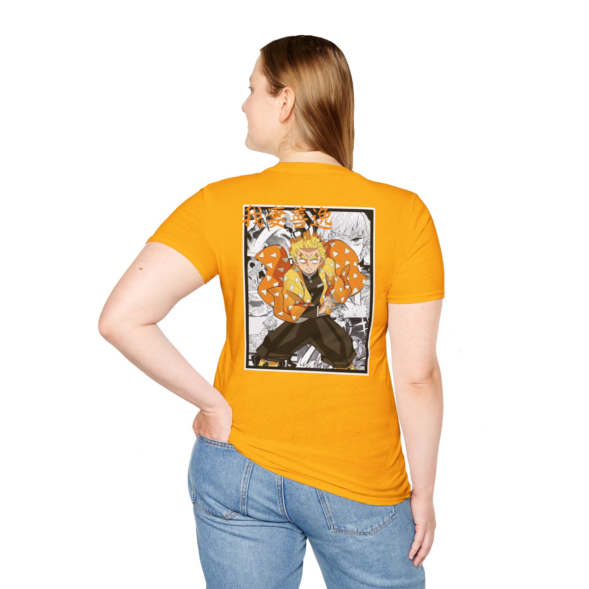 Camiseta informal Zenitsu Agatsuma (DEMON SLAYER)