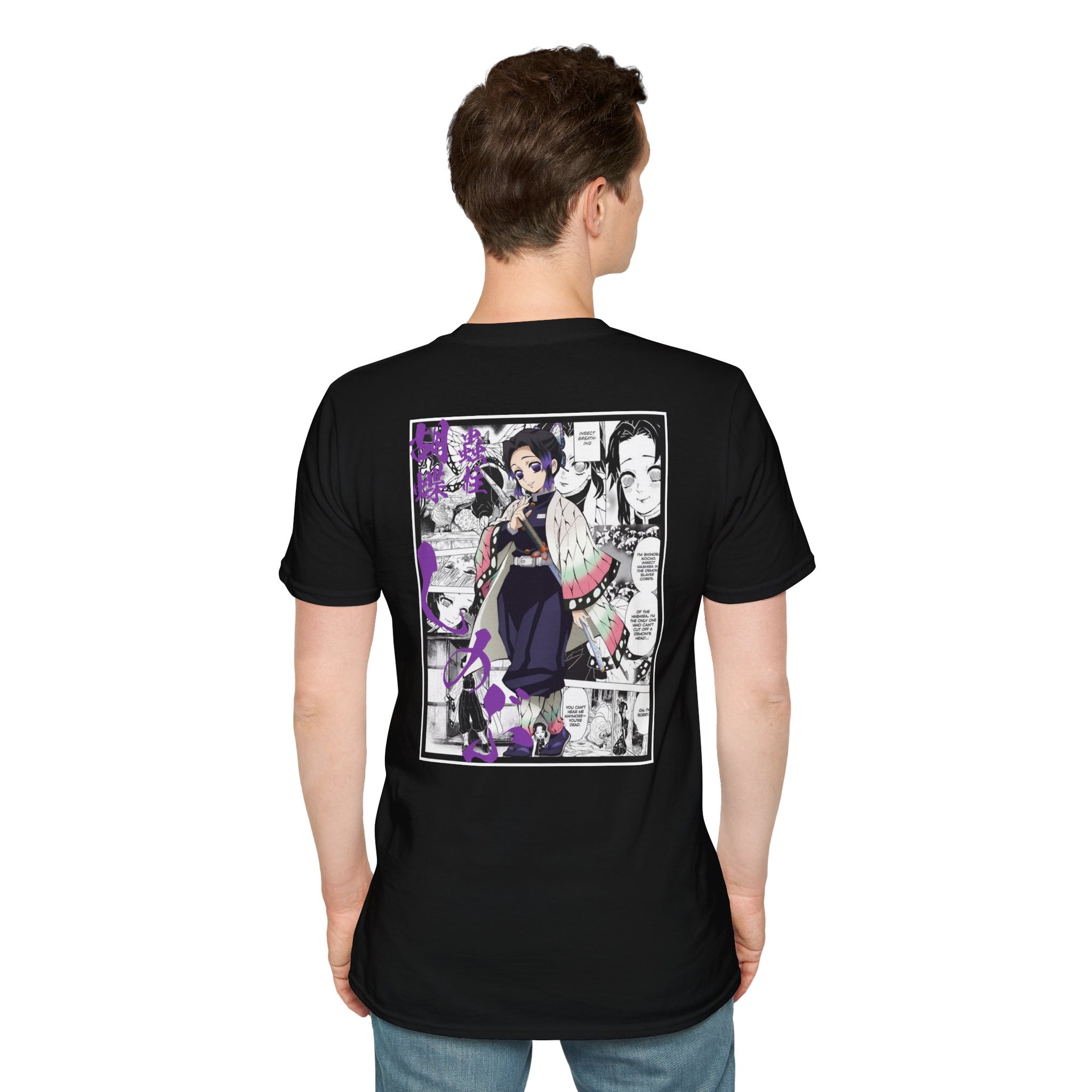 Camiseta informal de Shinobu Kochō (DEMON SLAYER)
